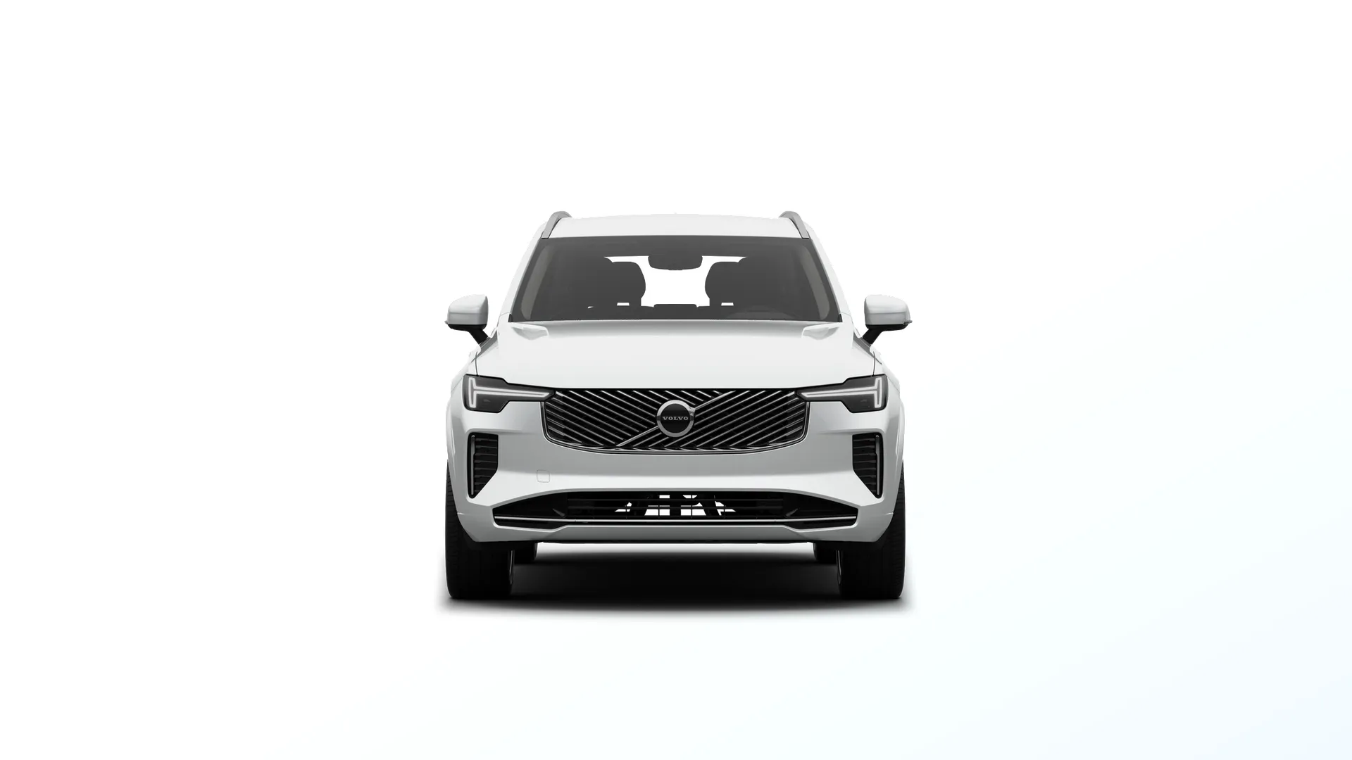 XC90 Plug-in hybrid, Core, Perleťově bílá Crystal White, front