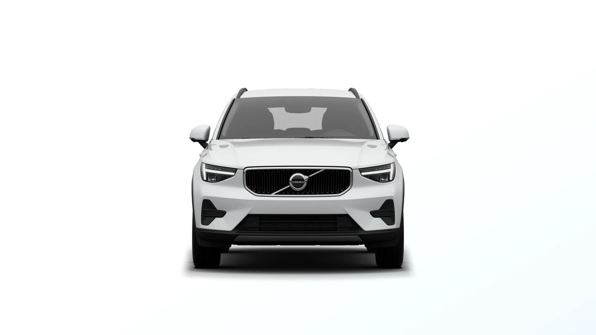 XC40 Mild hybrid, Essential, Perleťově bílá Crystal White, front