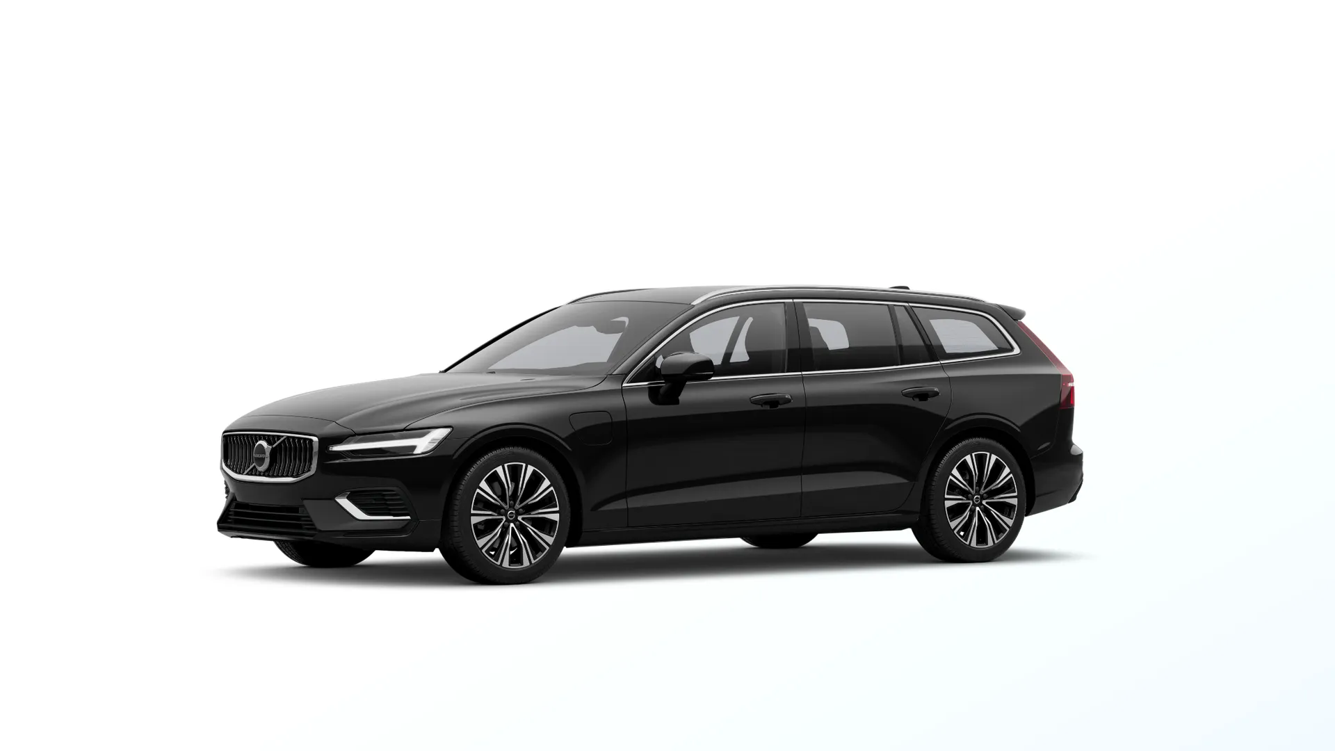 V60 Plug-in hybrid, Plus, Černá Onyx Black, front
