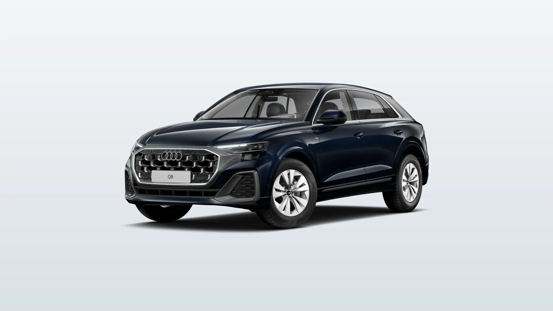 Q8 SUV, Q8 SUV, Modrá Waitomo, front