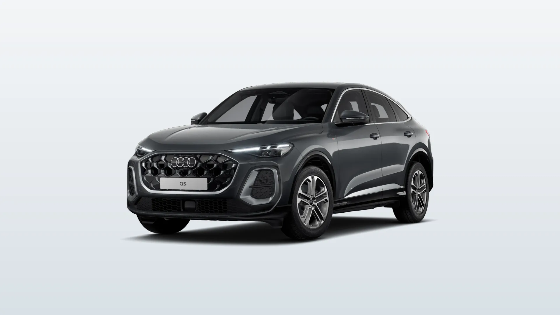 Q5 Sportback, Audi Q5 Sportback, Šedá Daytona, front