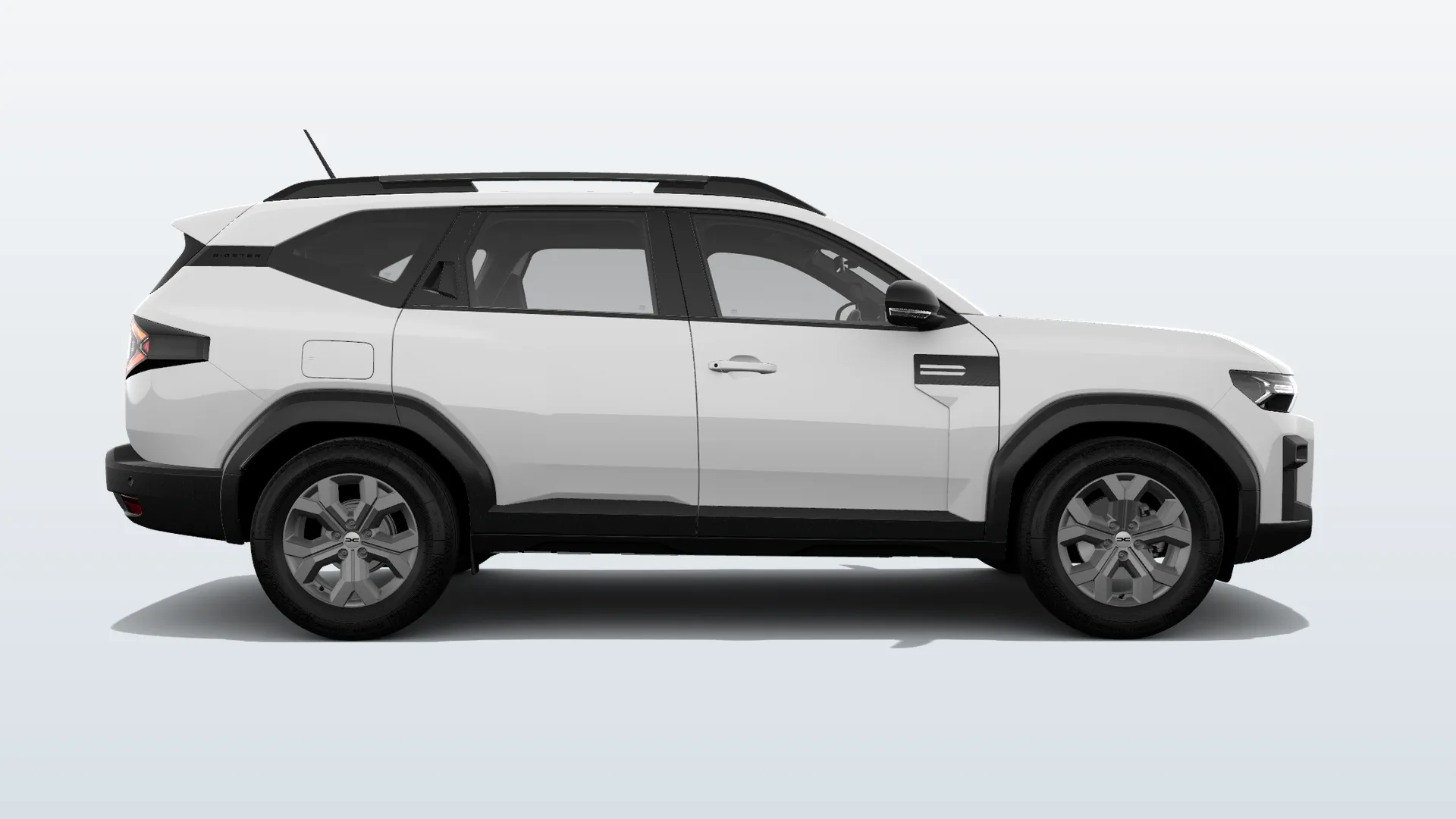 Dacia Bigster Essential v barvě bílá Glacier – pohled zepředu