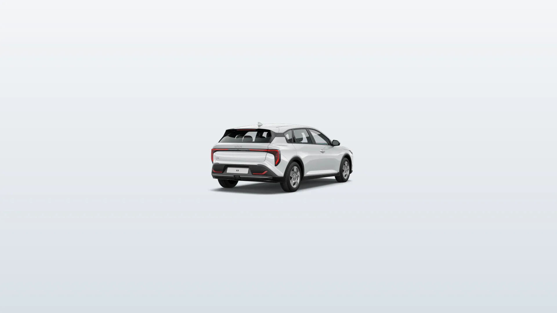 Kia K4 (2026) Comfort v barvě Bílá Clear – pohled z boku
