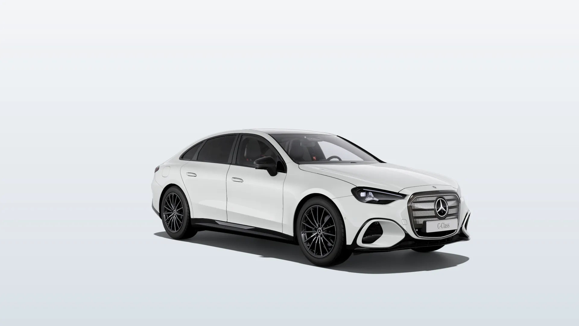 Třída C sedan (W520), Linie AMG Plus, Bílá opalite bright MANUFAKTUR, front