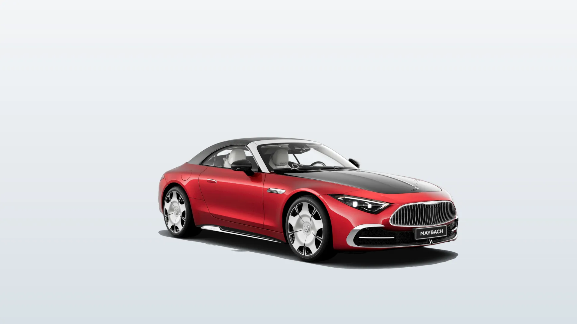 Mercedes-Maybach SL Monogram Series (Z232), Základní provedení, Metalická červená garnet MANUFAKTUR, front