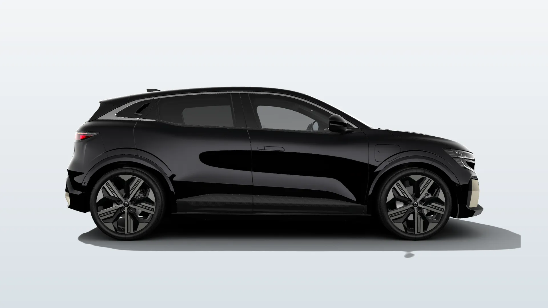 Megane E-Tech, Iconic, černá étoilé, front