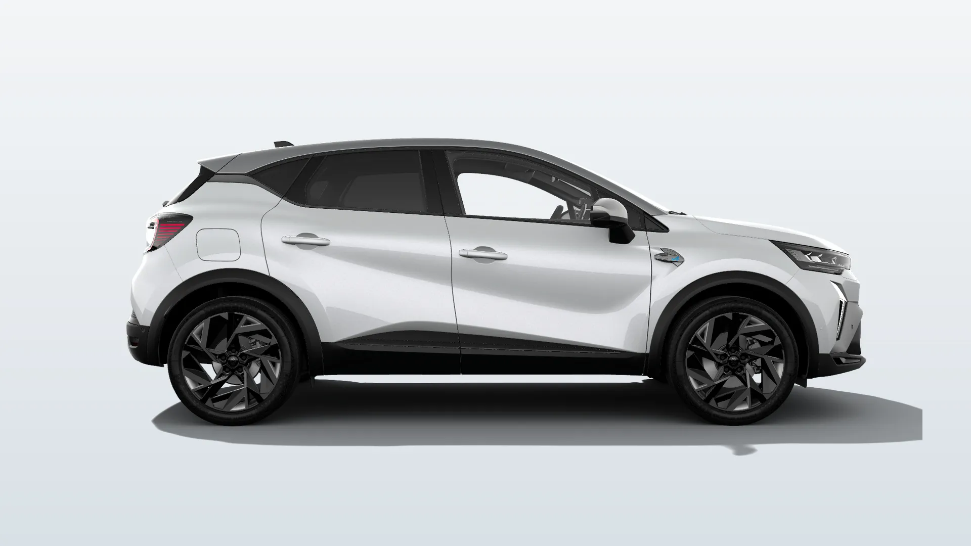 Captur, Esprit Alpine, bílá nacré / šedá highland, front