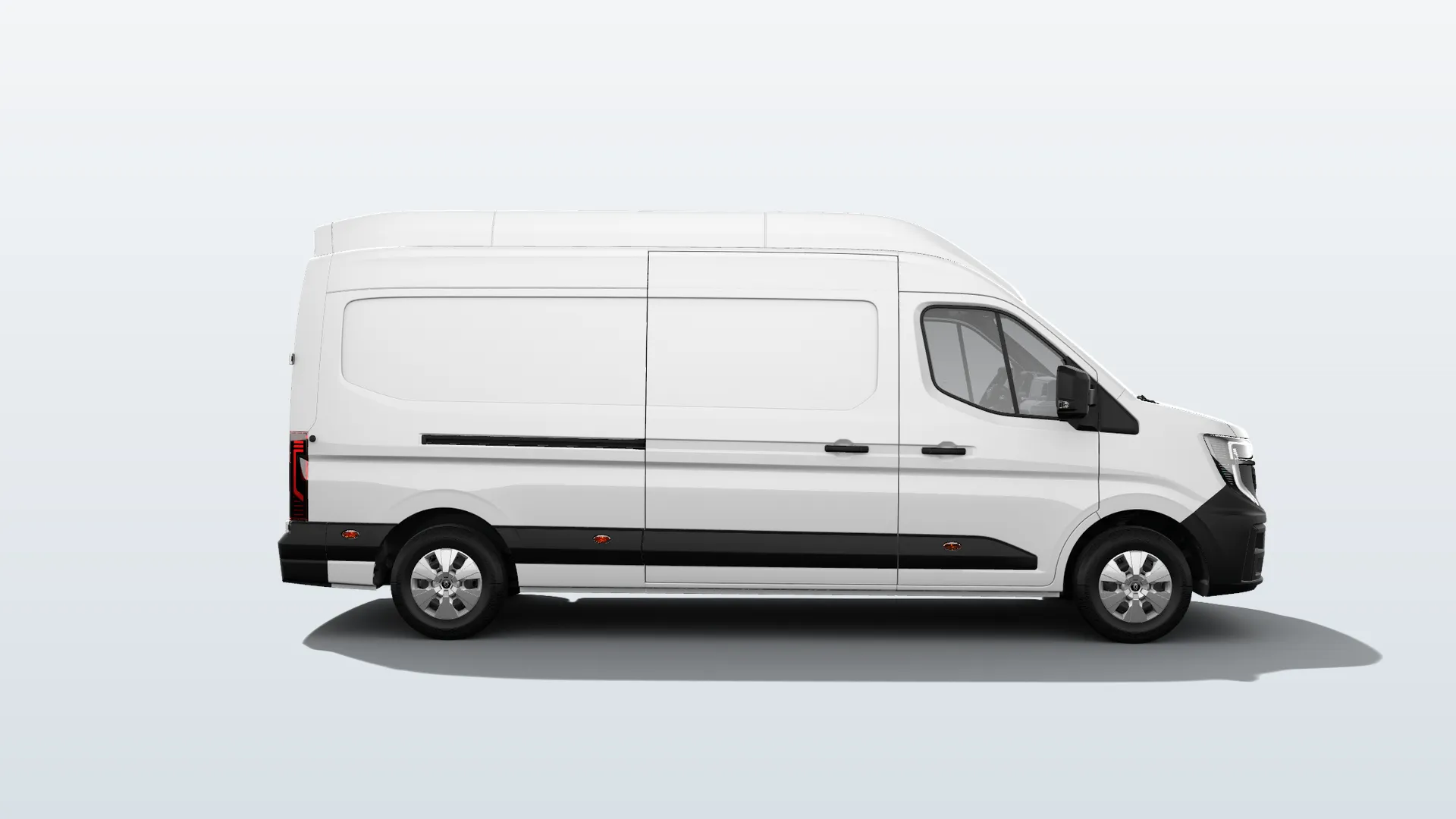Renault Master (2024) L3H3 Advance v barvě bílá Mineral – pohled zepředu