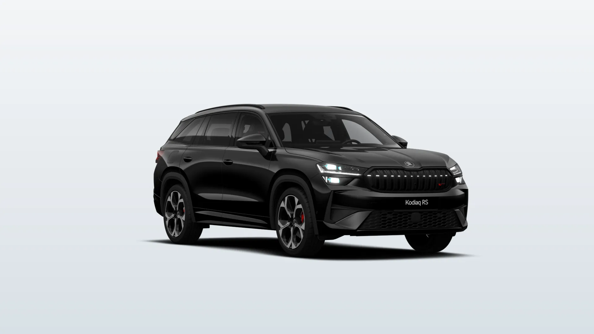 Kodiaq, RS, Černá Magic metalíza, front