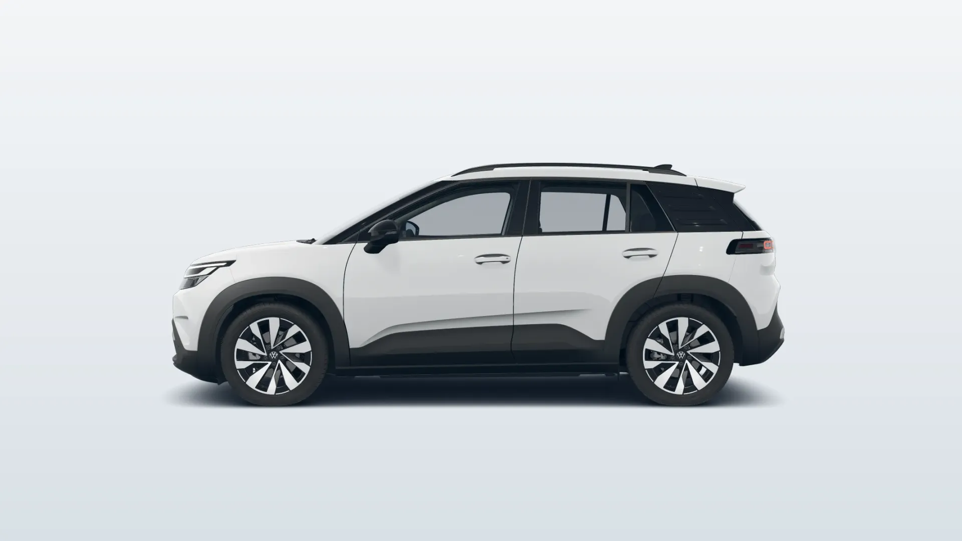 Volkswagen ID Cross I (2026) v barvě Bílá Pure – pohled zezadu