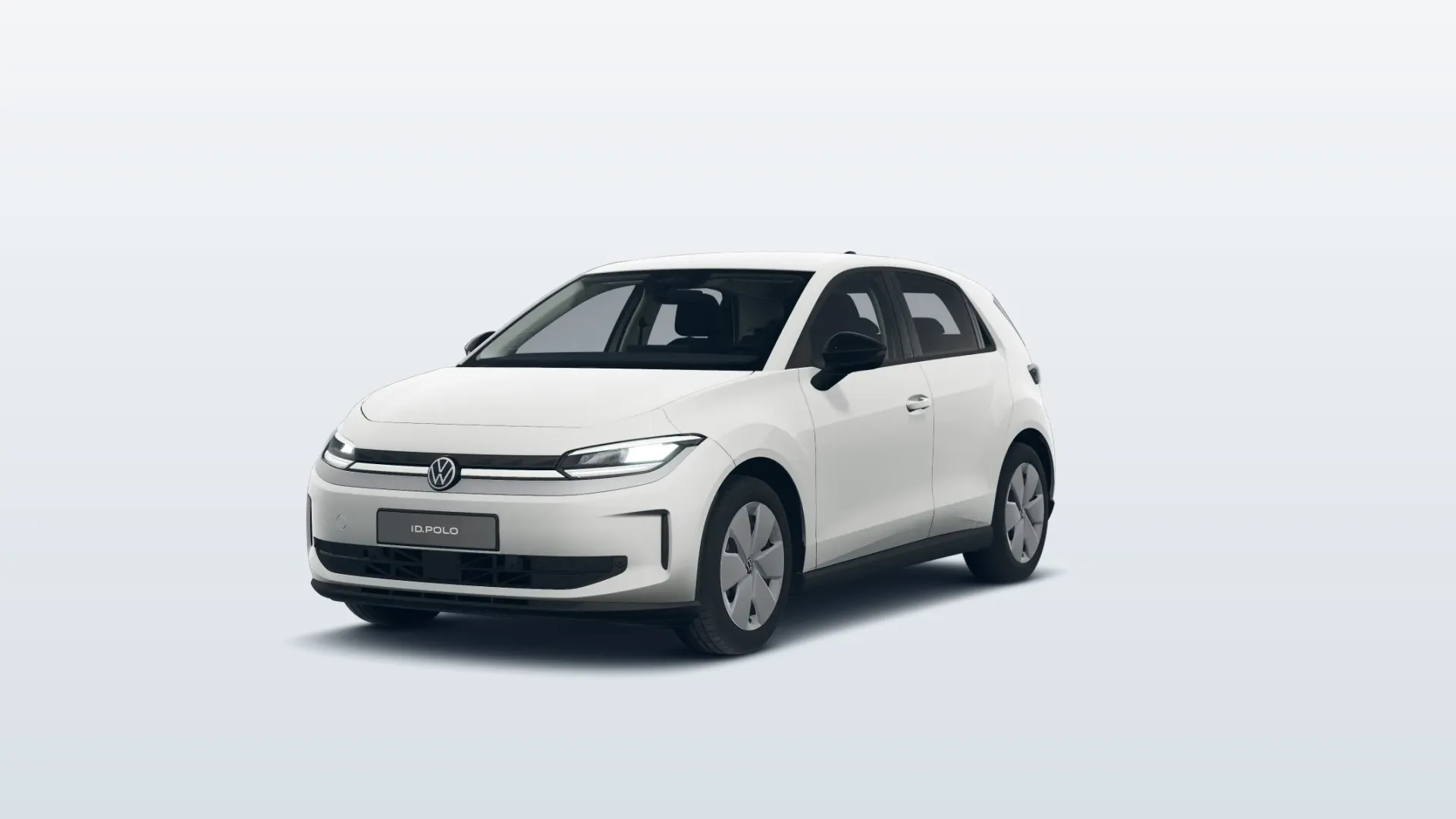 Volkswagen ID Polo I (2026) Life v barvě Bílá Candy – pohled zepředu