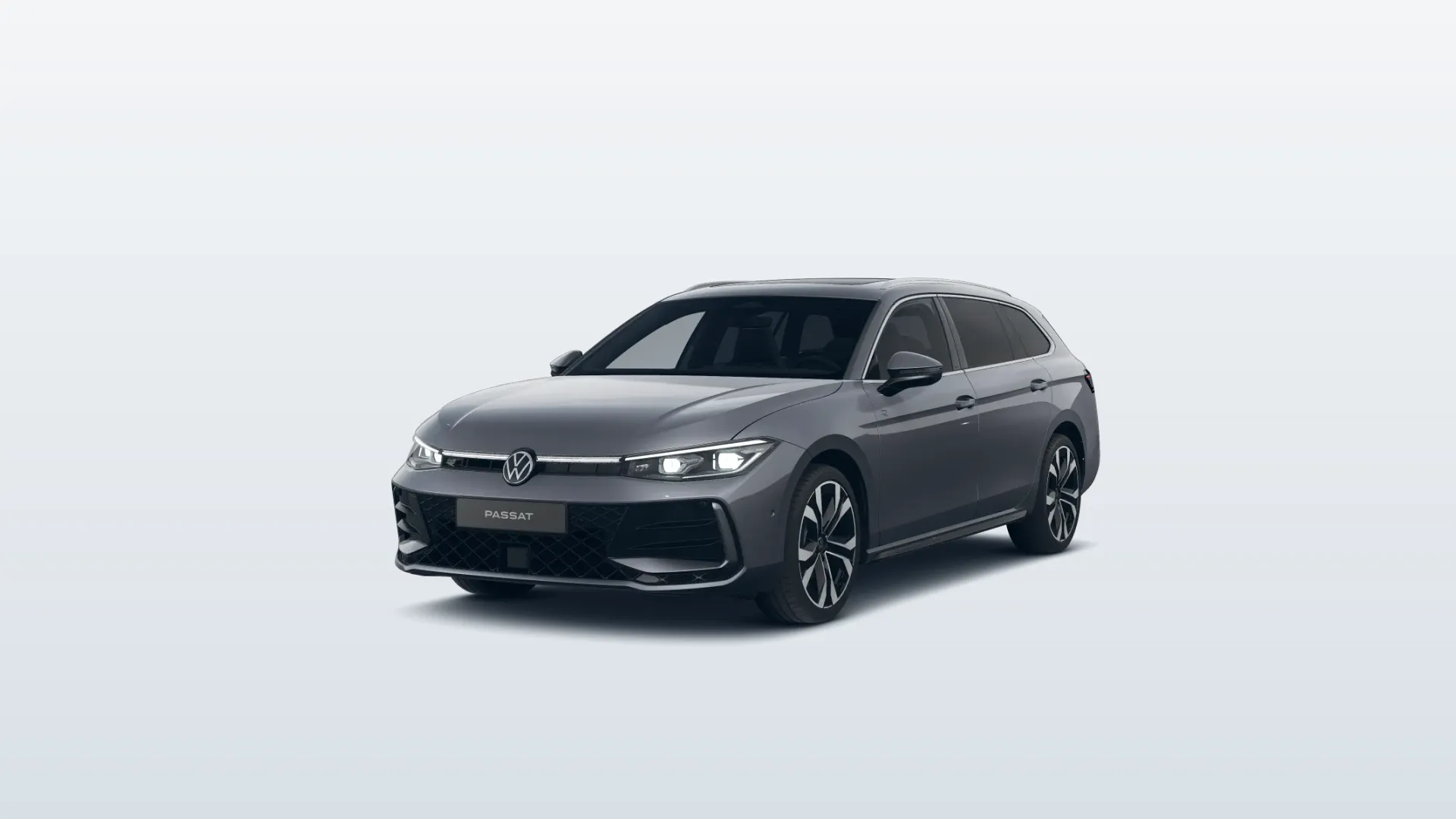 Passat, R-Line People, Šedá Diabas metalíza, front