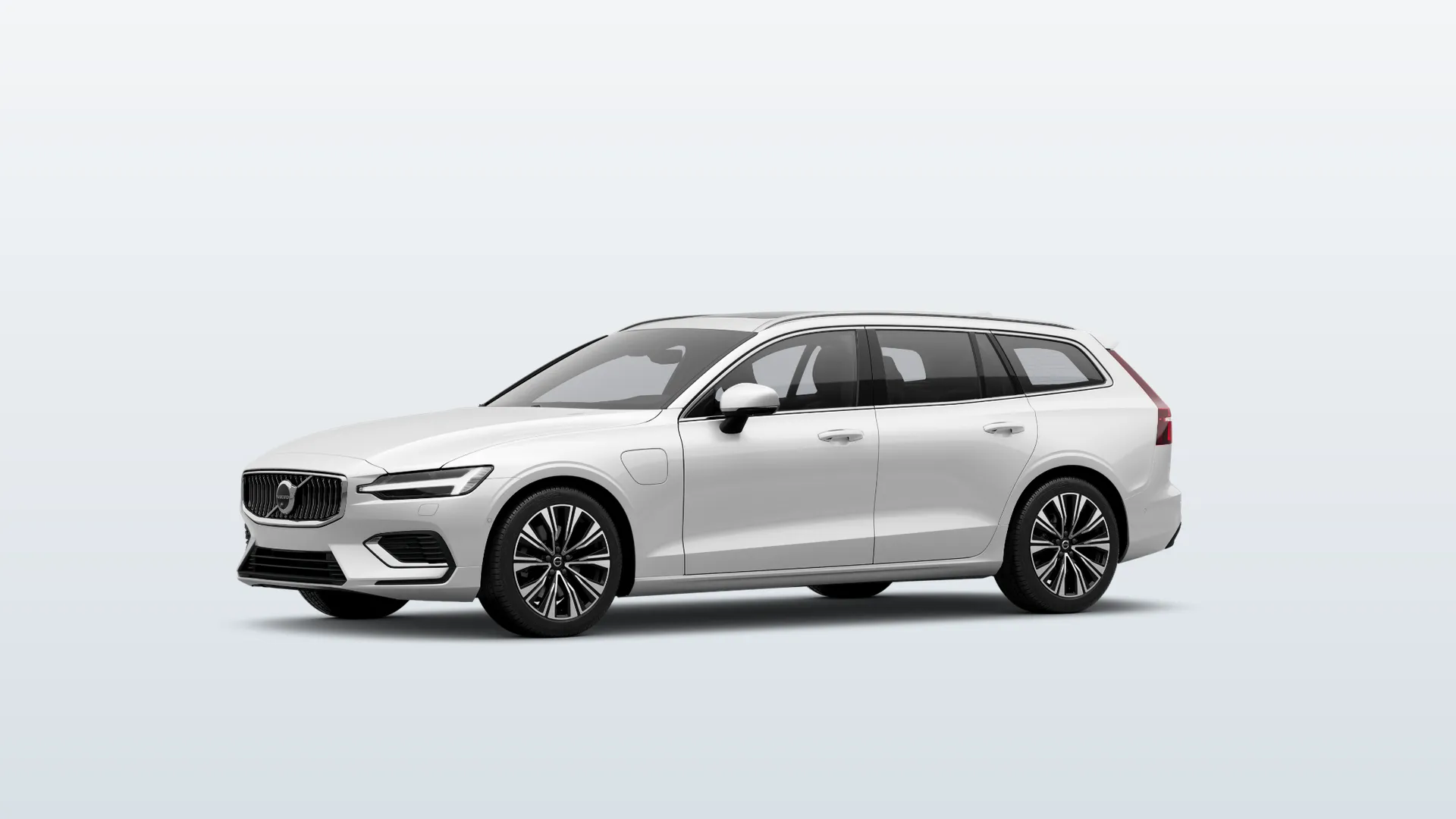 V60 Plug-in hybrid, Ultra, bílá Ice White, front