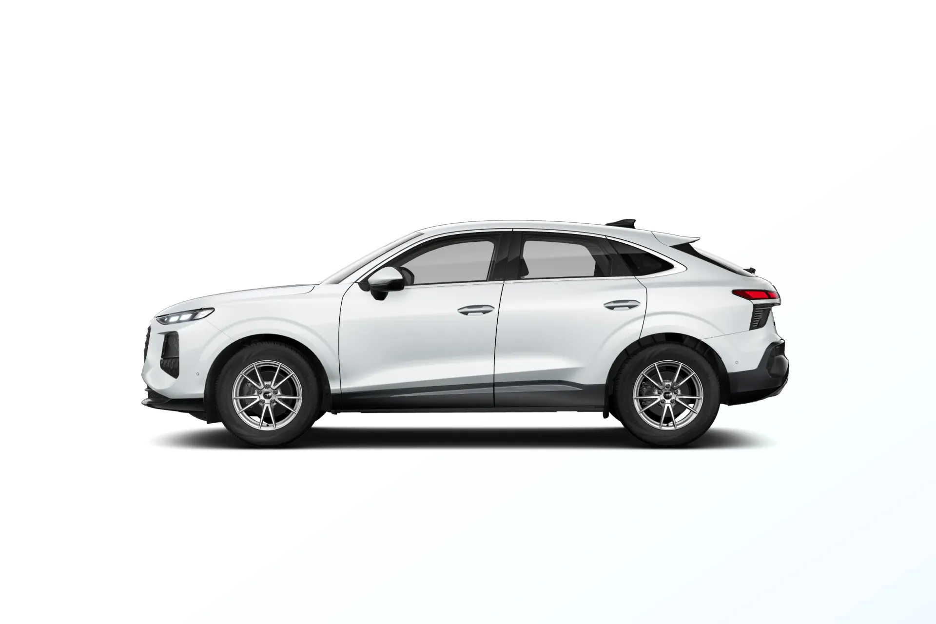 Q3 Sportback, Audi Q3, Bílá Gletscher, side