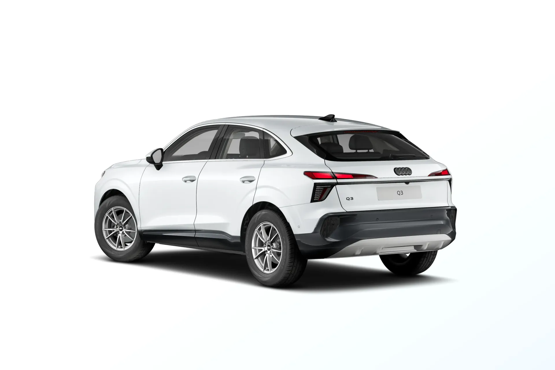 Q3 Sportback, Audi Q3, Bílá Gletscher, back