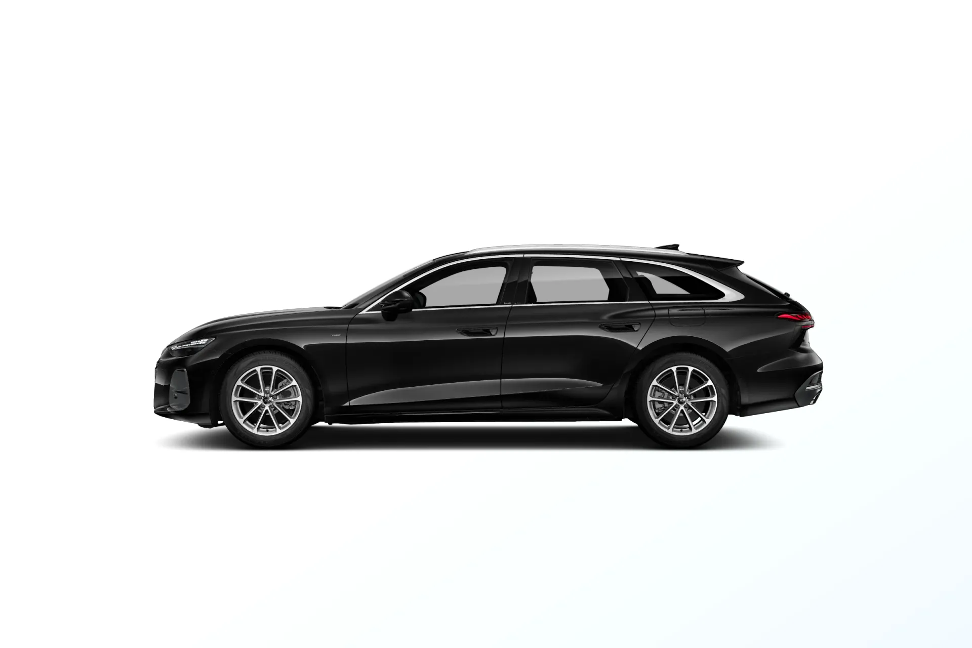A6 Avant, A6 Avant e-hybrid, Černá Mythos, side