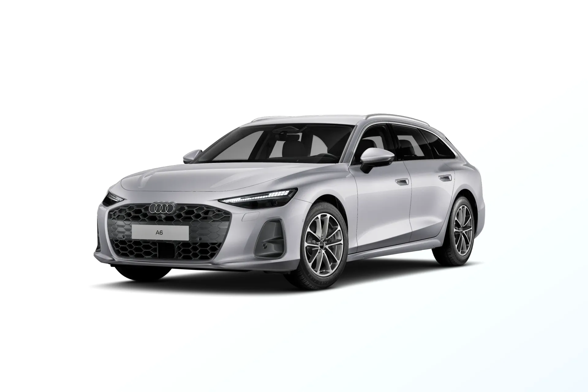 A6 Avant, A6 Avant, Stříbrná Florett, front