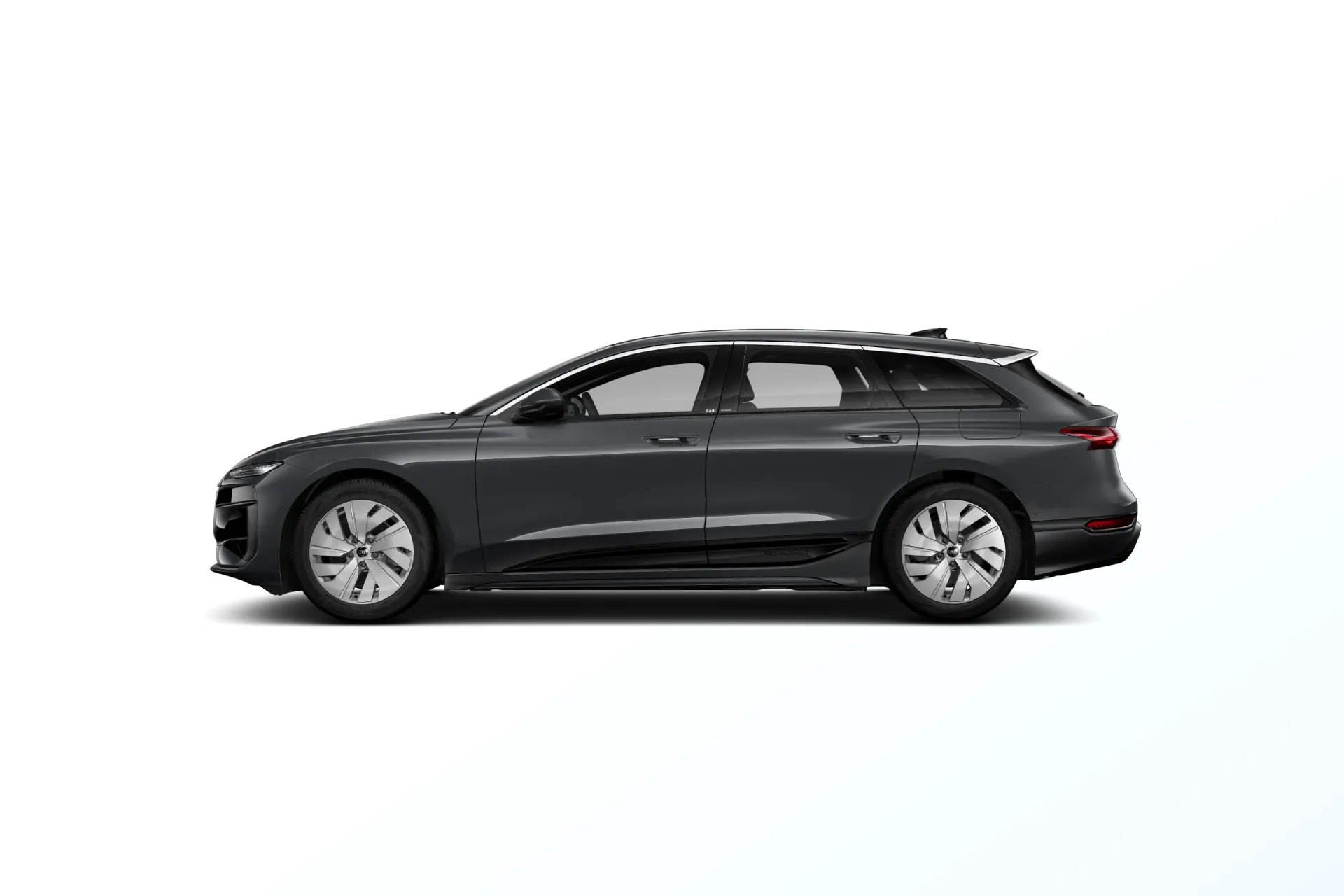 A6 Avant e-tron, A6 Avant, Šedá Magnet, side