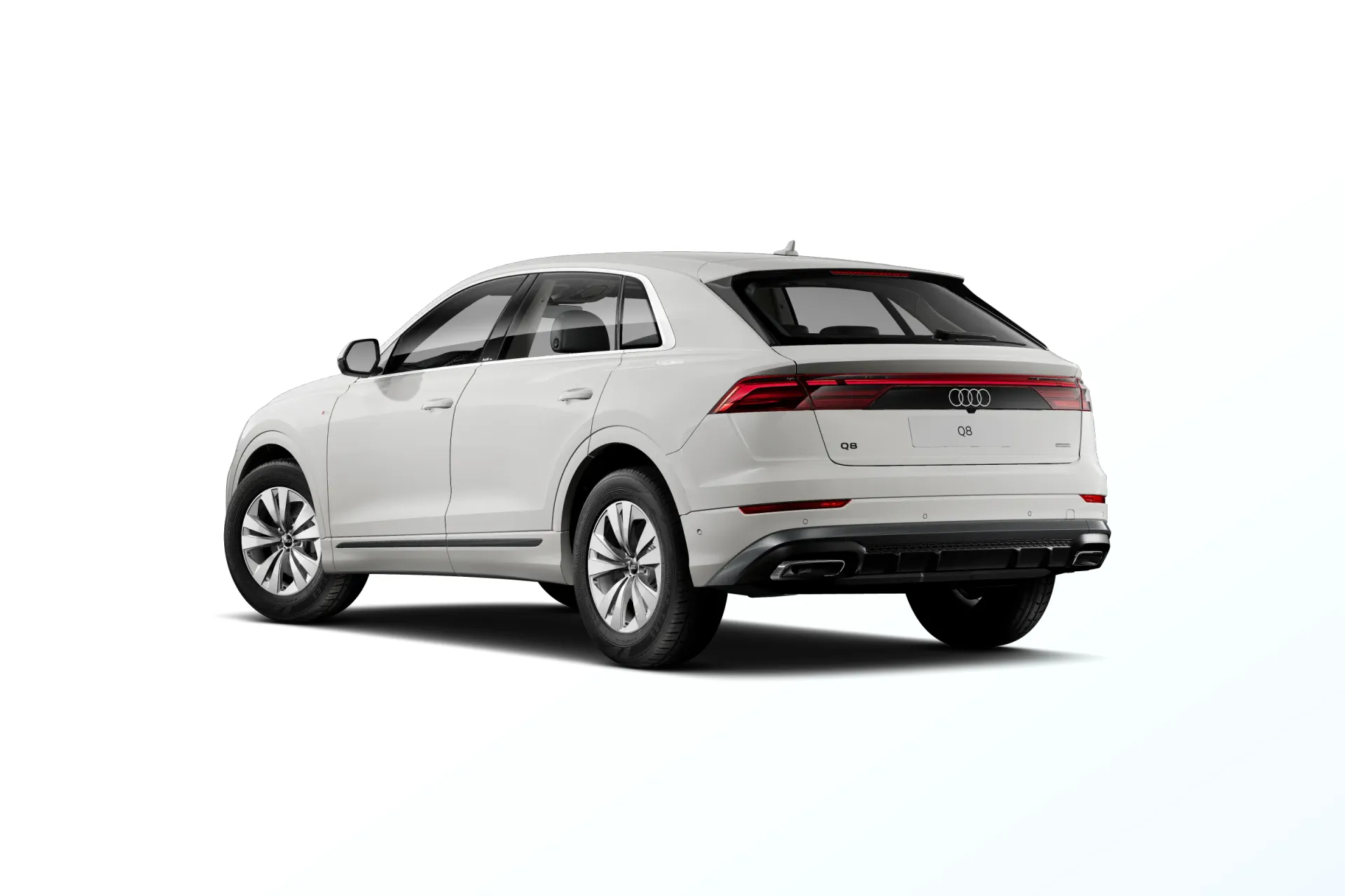 Q8 SUV, Q8 SUV, Bílá Carrara, back