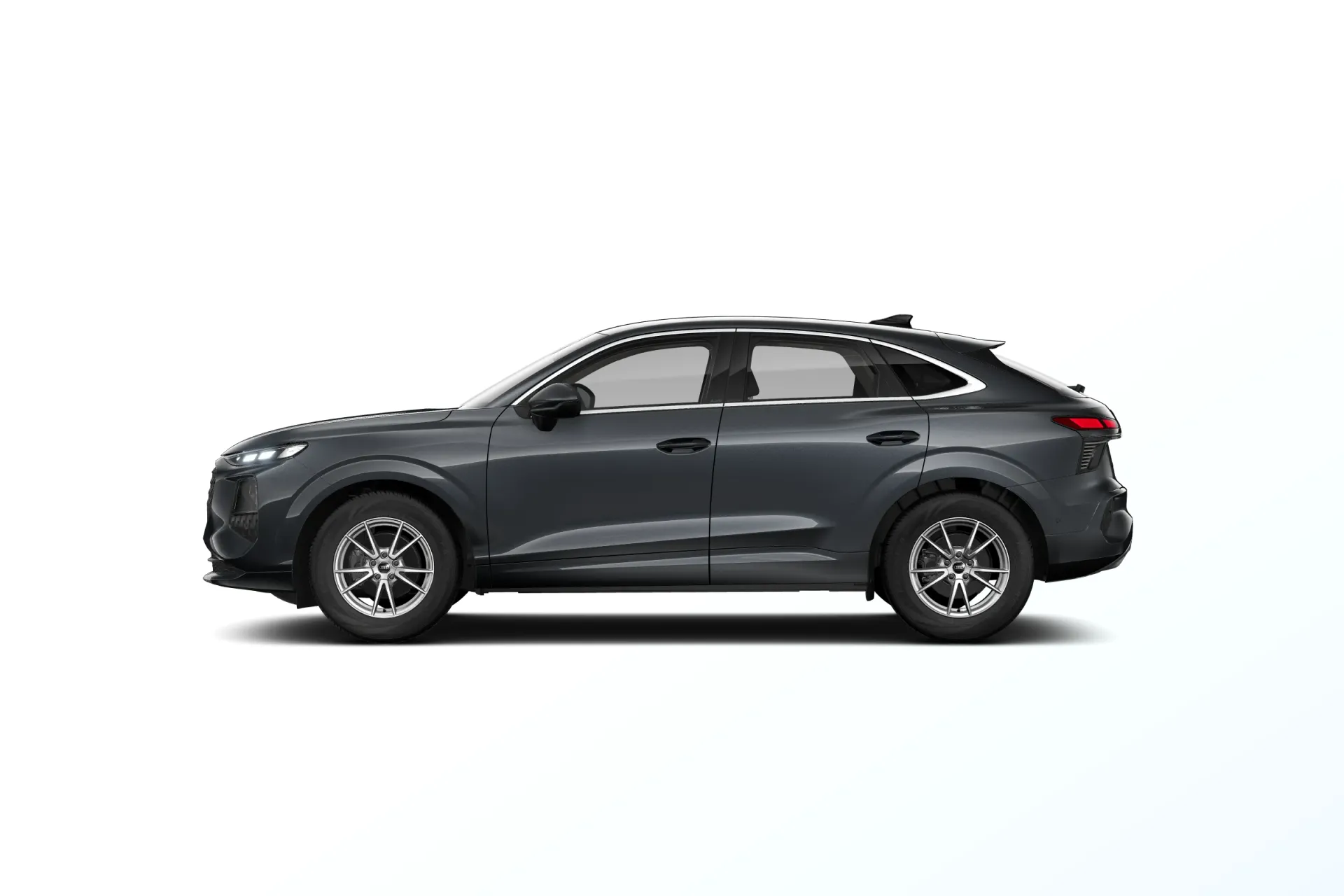 Q3 Sportback, Audi Q3, Šedá Tambora, side