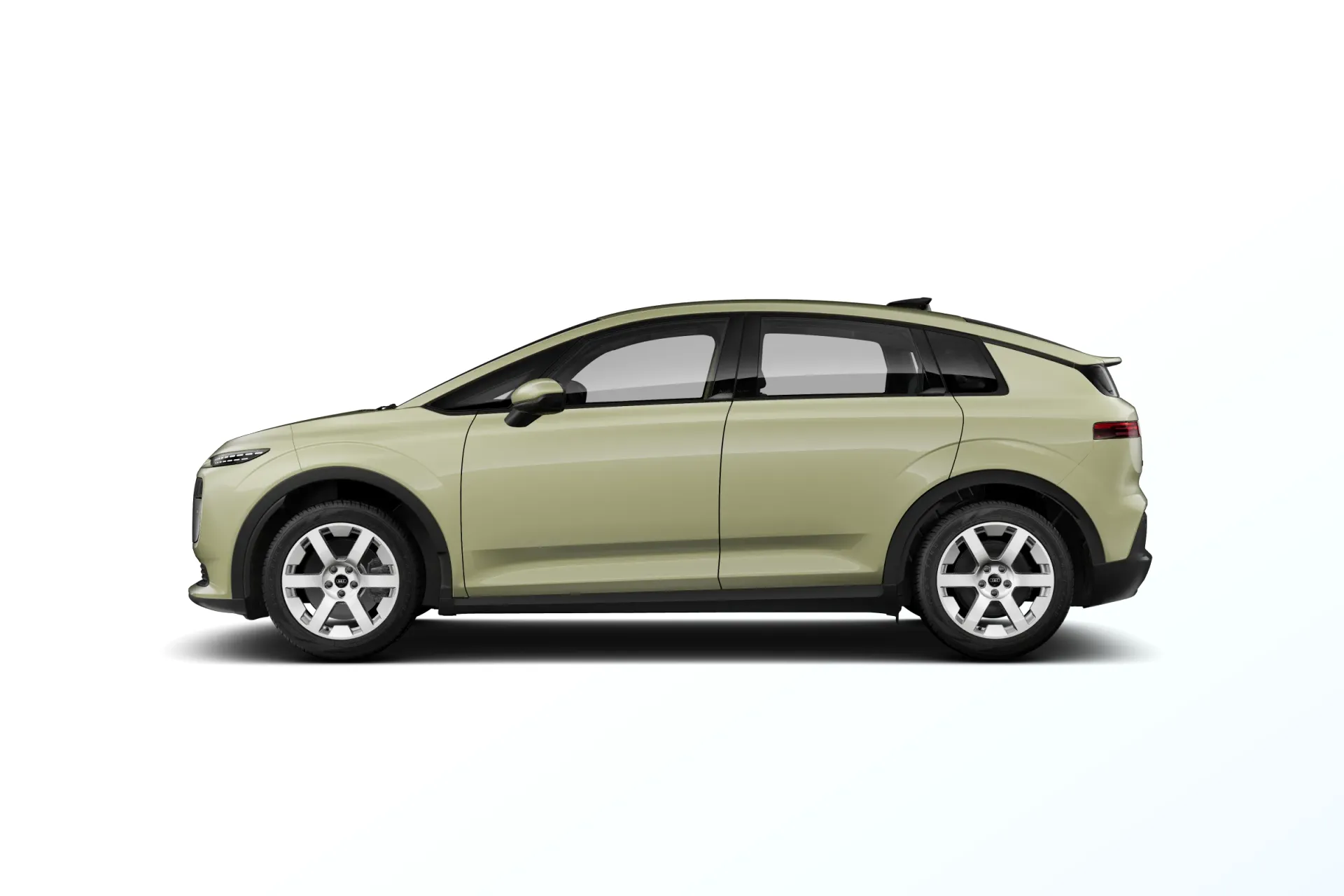 A2 e-tron, Audi A2 e-tron, Zelená Pistachio, side