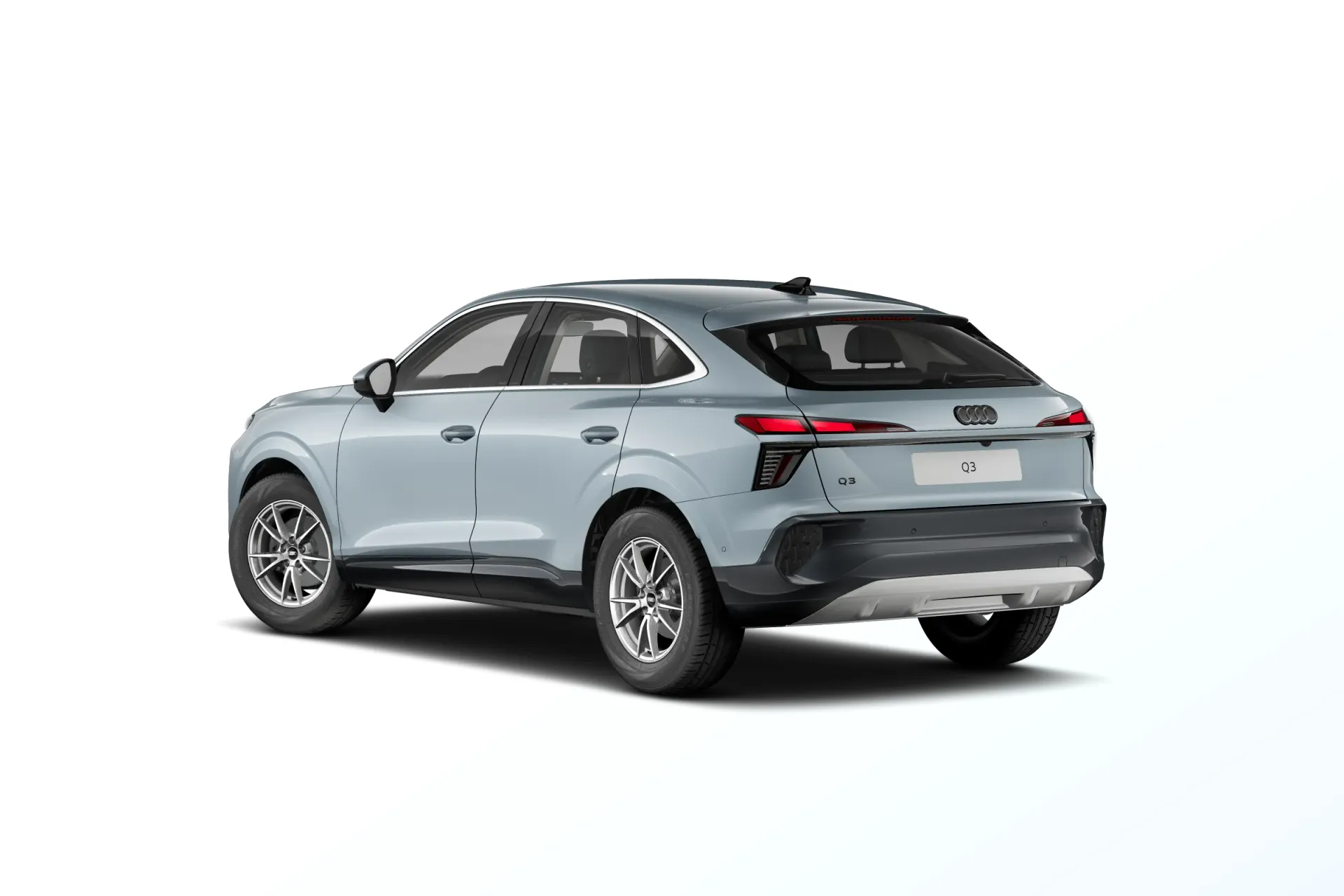 Q3 Sportback, Audi Q3, Šedá Arrow, back