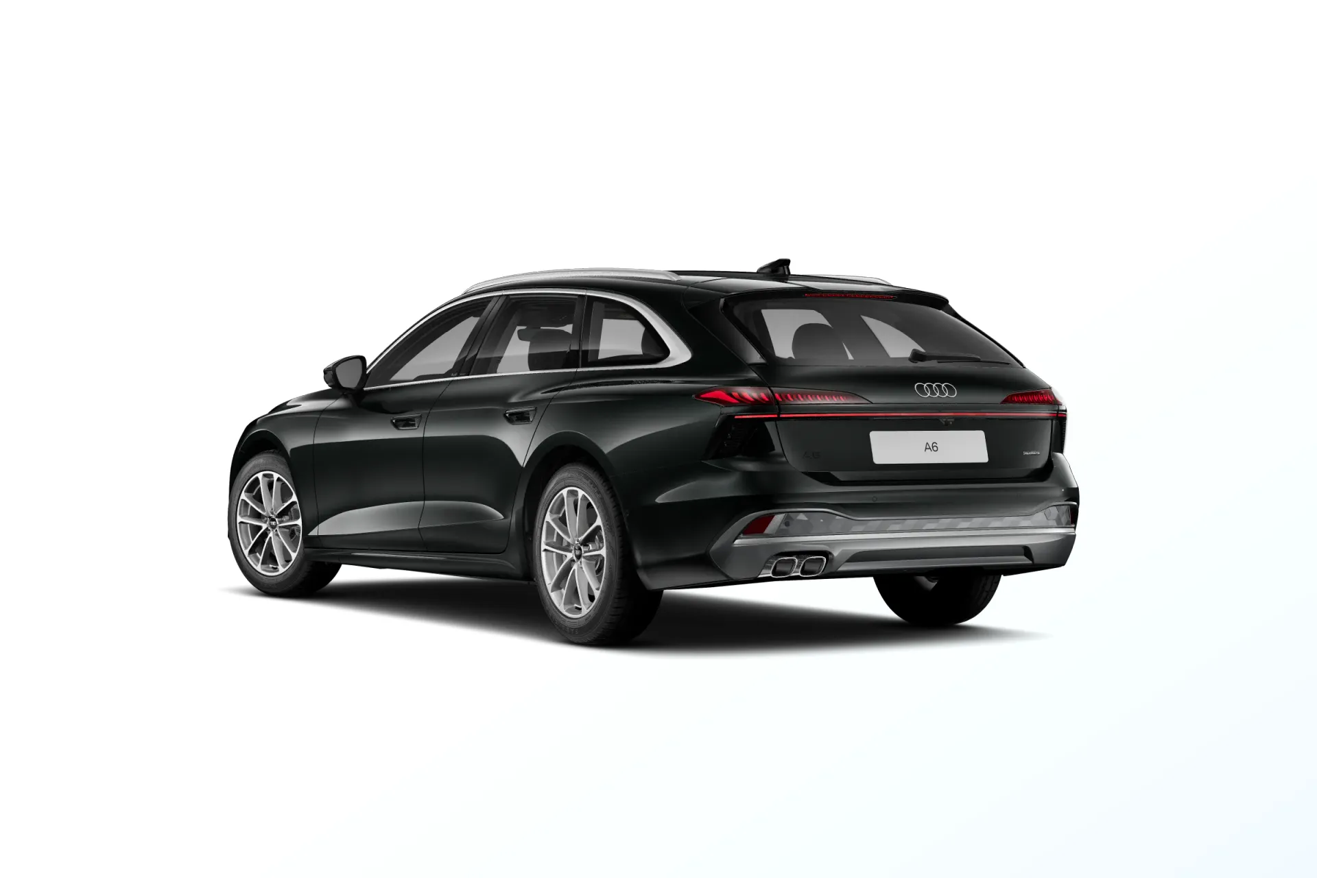 A6 Avant, A6 Avant, Zelená Midnight, back