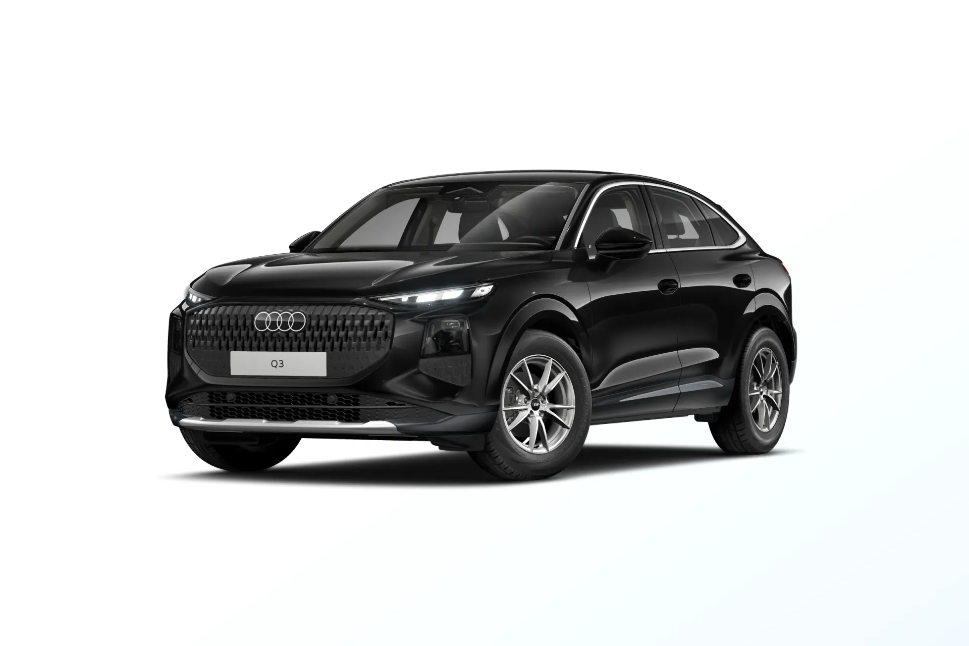 Q3 Sportback, Audi Q3, Černá Mythos, front