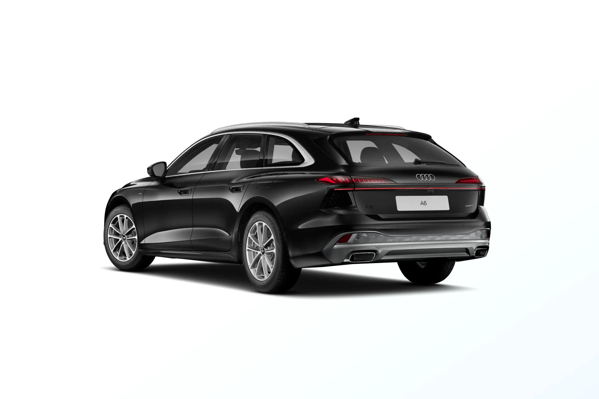 A6 Avant, A6 Avant e-hybrid, Černá Mythos, back