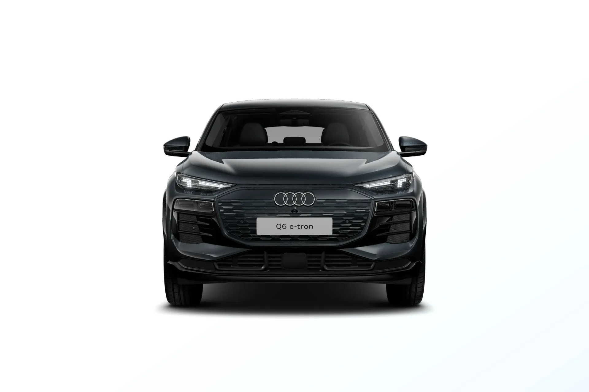 Q6 Sportback e-tron, Q6 e-tron Sportback, Šedá Manhattan, directfront