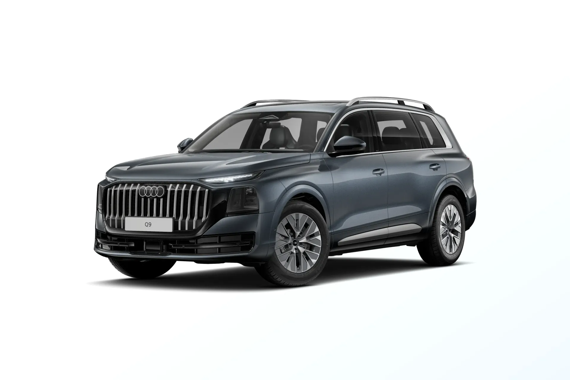 Q9 SUV, Q9 SUV, Šedá Merapi, front
