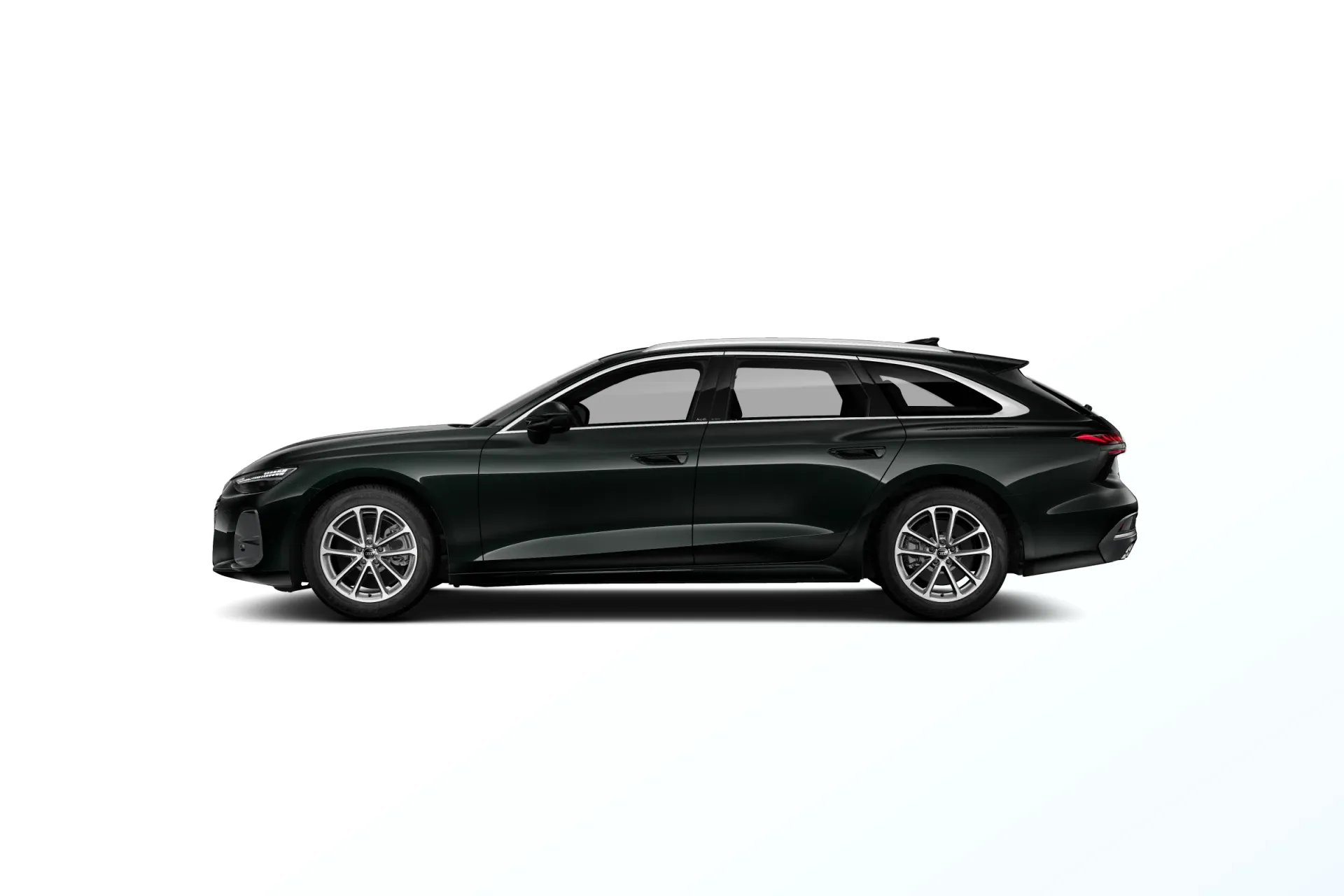 A6 Avant, A6 Avant, Zelená Midnight, side