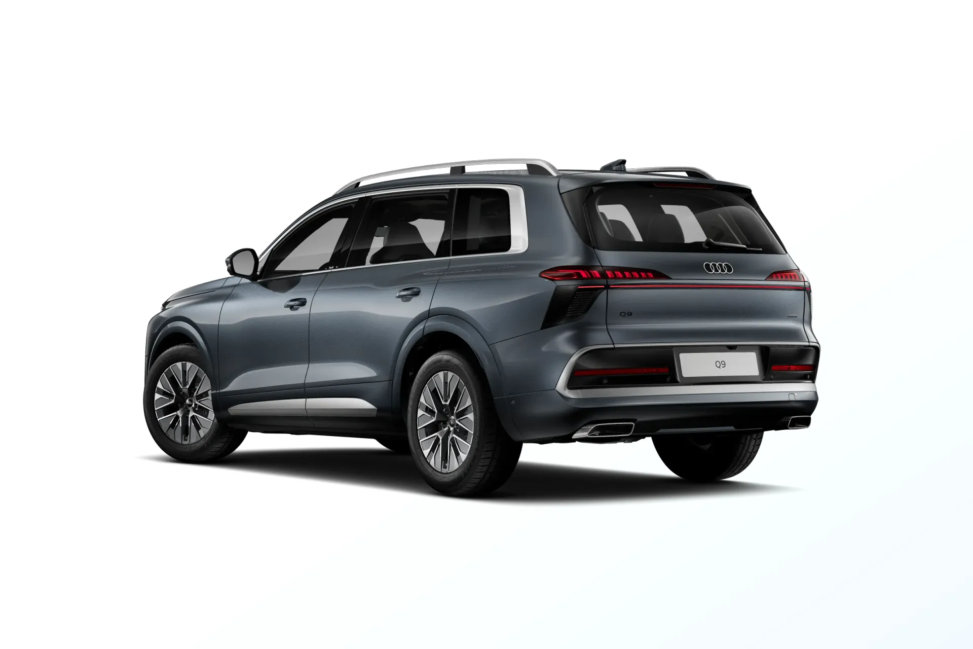 Q9 SUV, Q9 SUV, Šedá Merapi, back