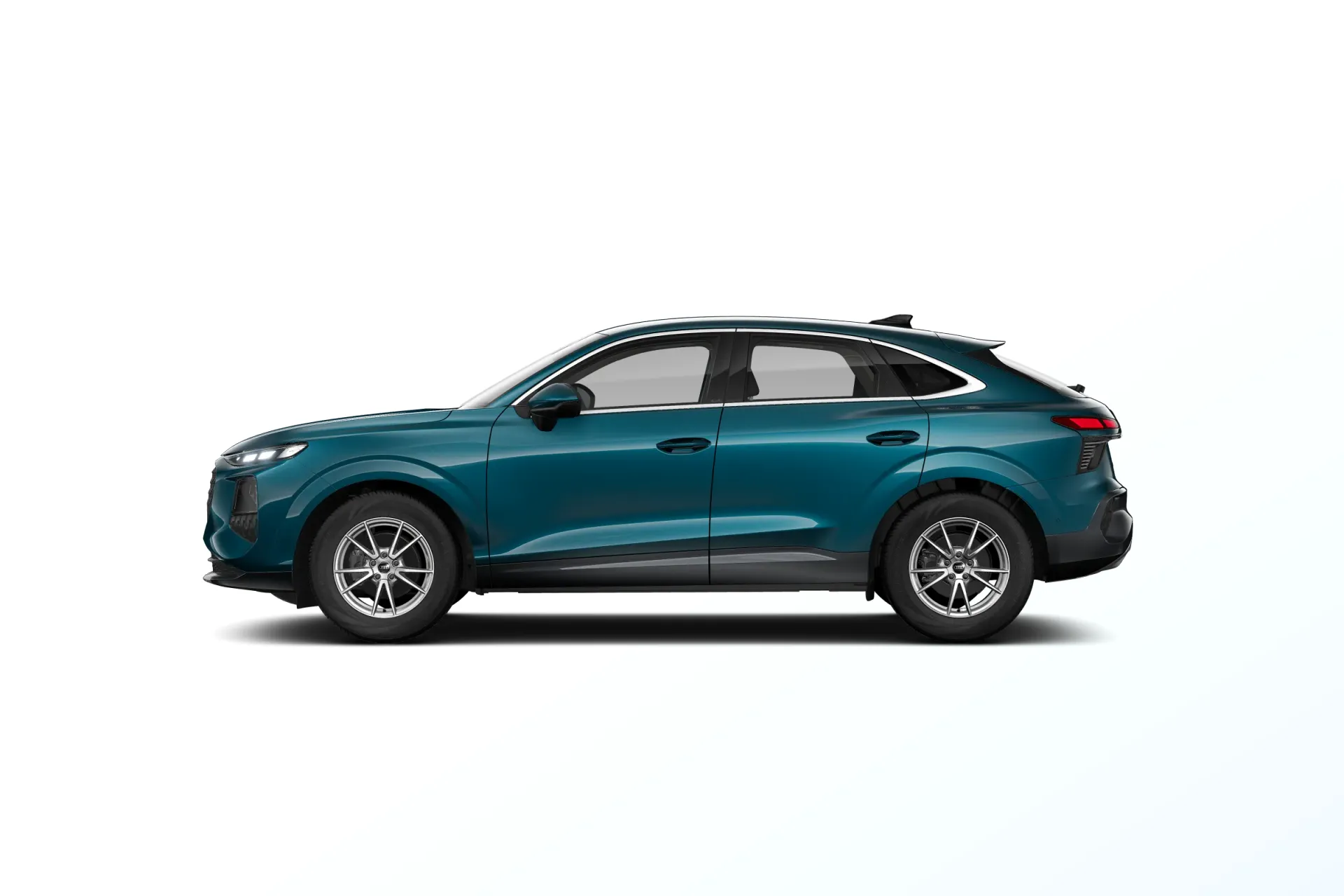 Q3 Sportback, Audi Q3, Modrá Malpelo, side
