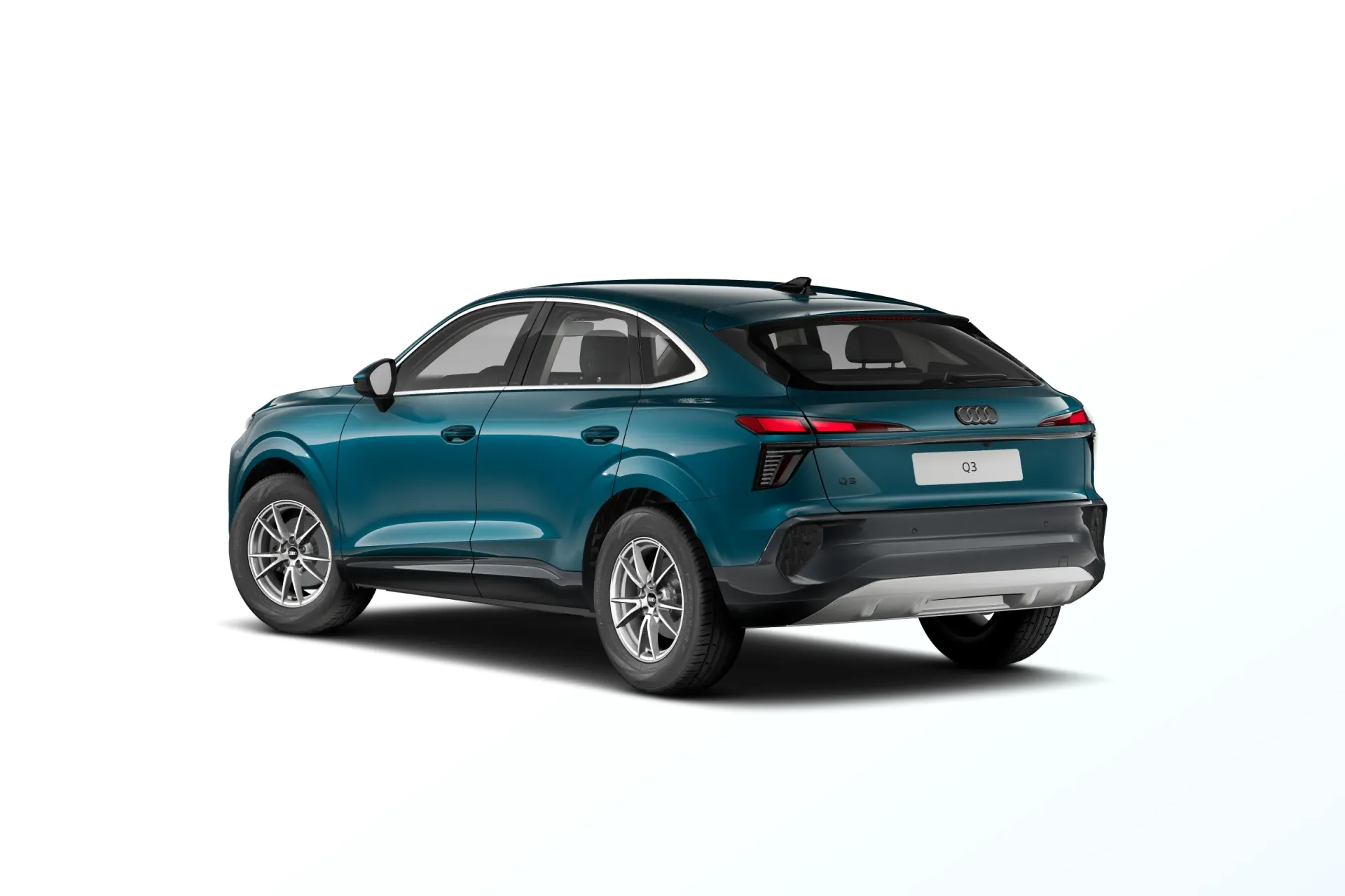 Q3 Sportback, Audi Q3, Modrá Malpelo, back