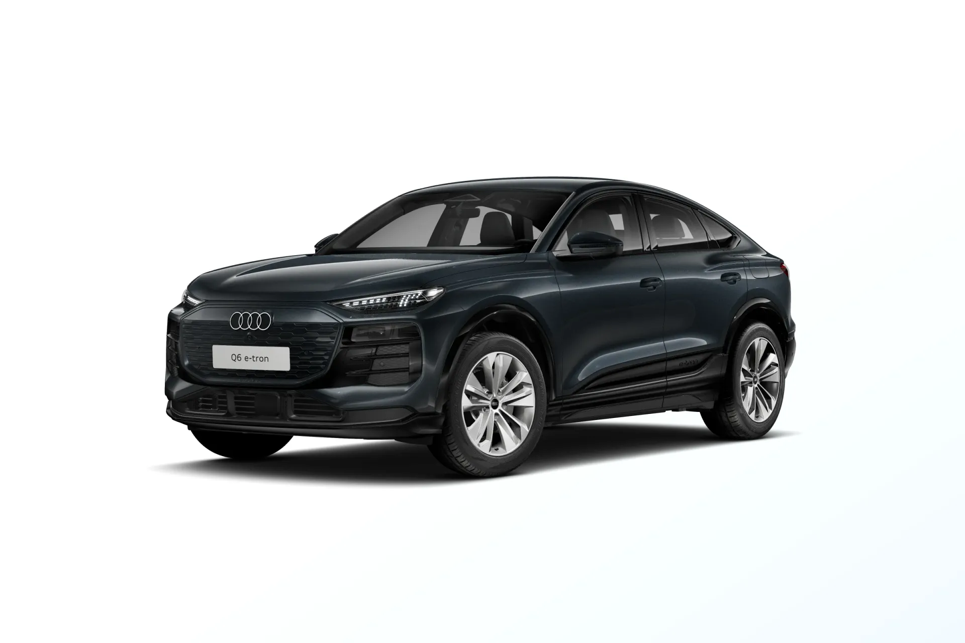 Q6 Sportback e-tron, Q6 e-tron Sportback, Šedá Manhattan, front