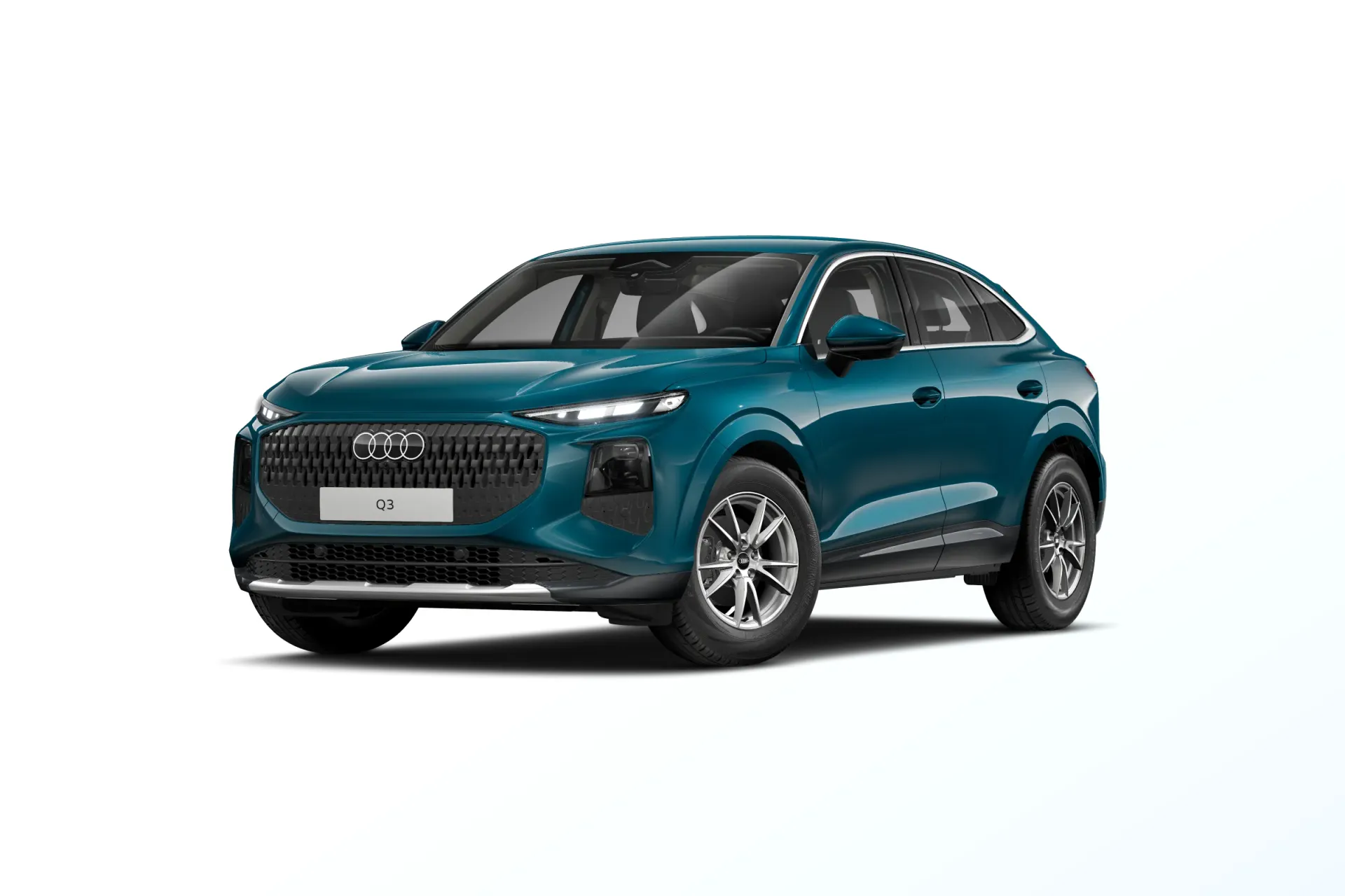Q3 Sportback, Audi Q3, Modrá Malpelo, front