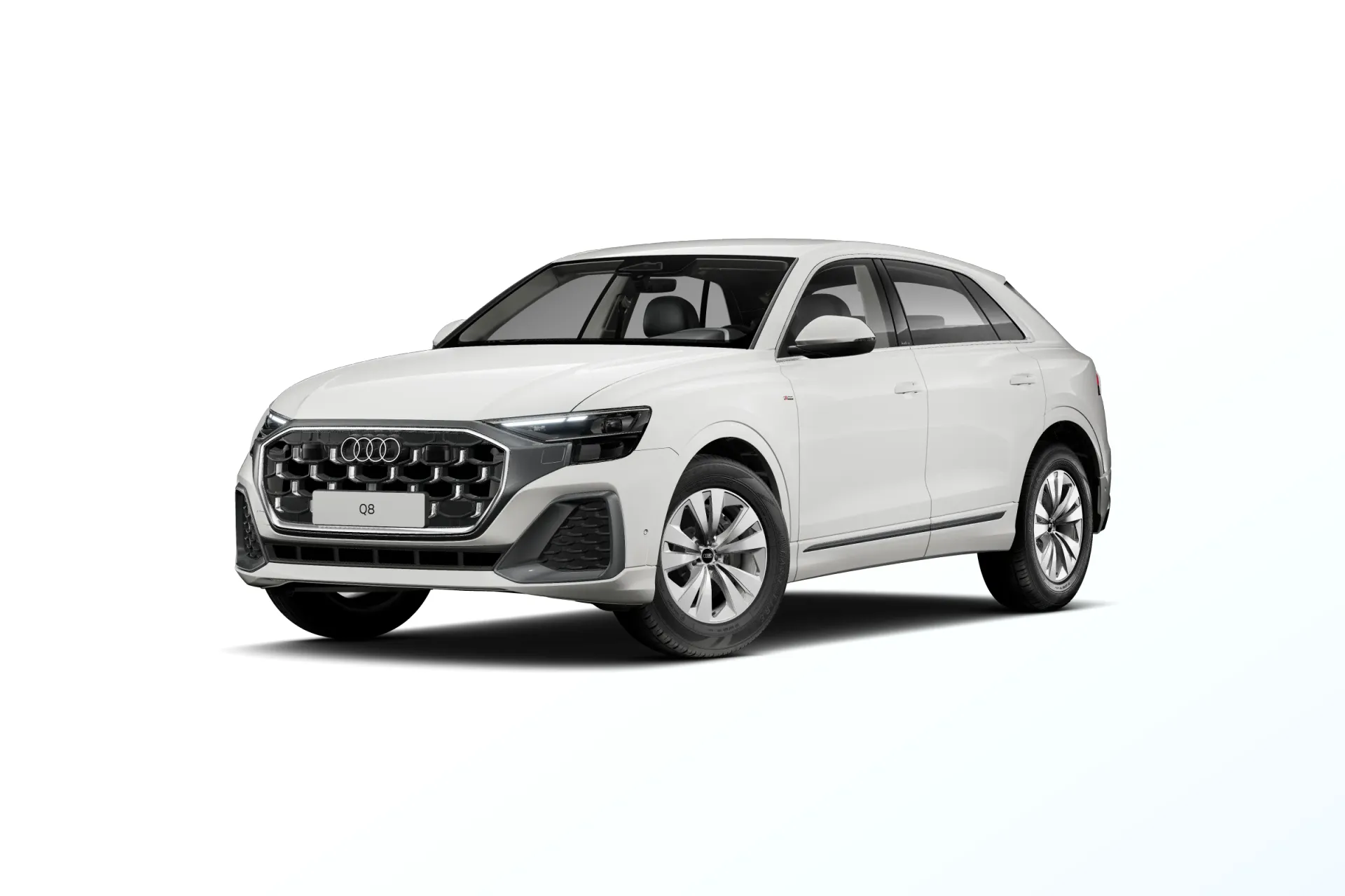 Q8 SUV, Q8 SUV, Bílá Carrara, front