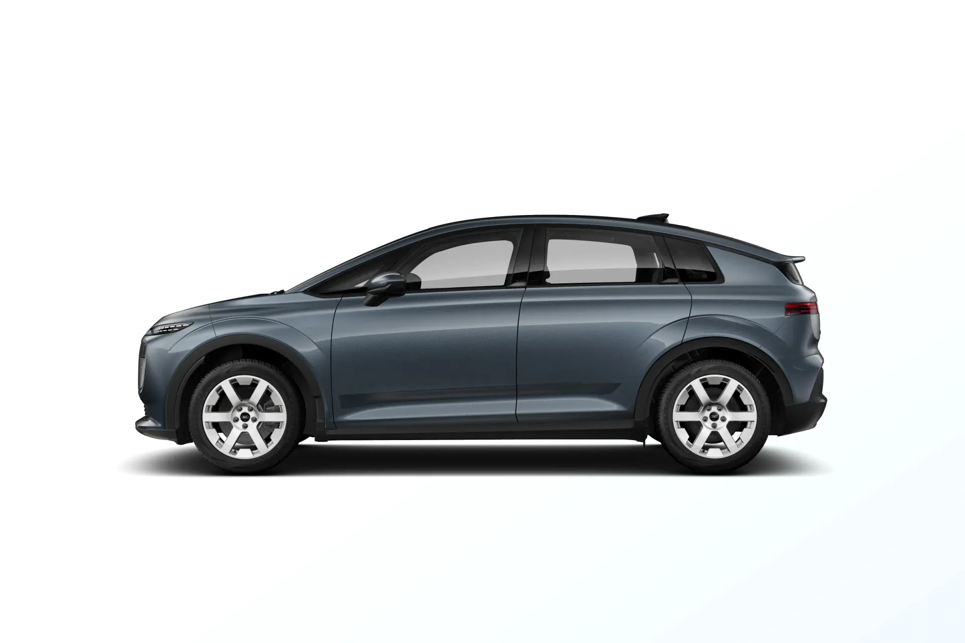 A2 e-tron, Audi A2 e-tron, Modrá Horizon, side