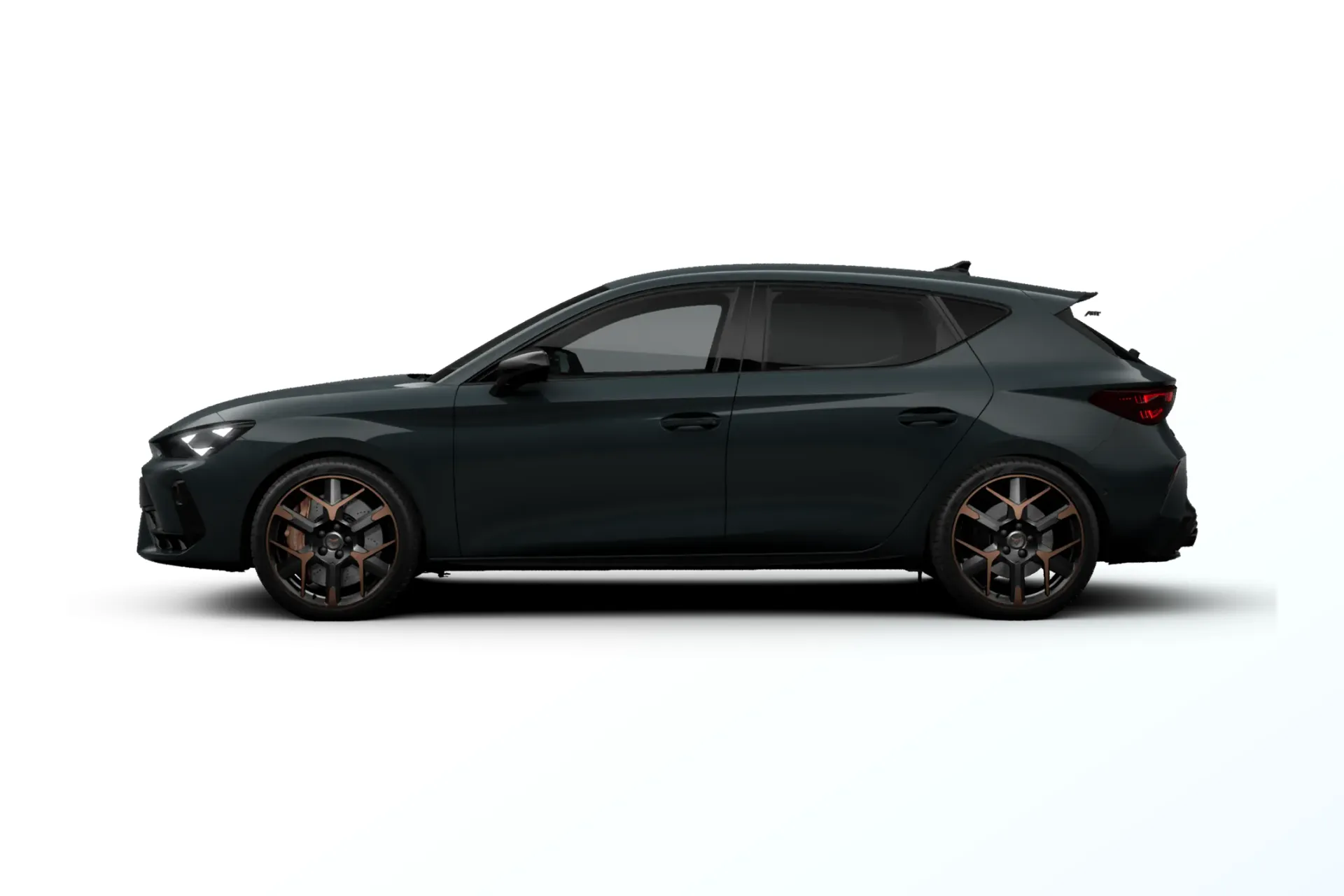 CUPRA Leon, VZ Extreme, Fiord modrá, side