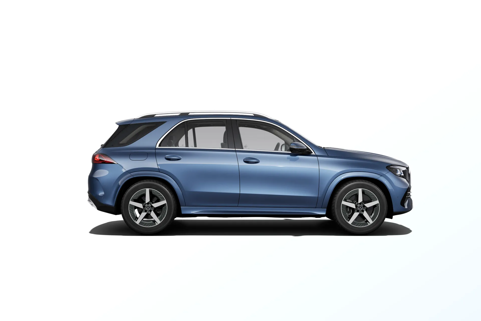 GLE (V167-fl2), Linie AMG, Metalická modrá sodalite, side