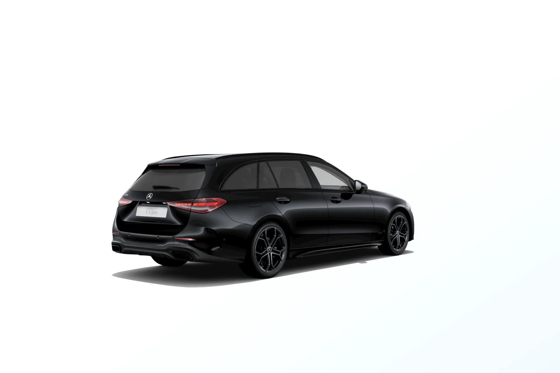 Třída C kombi (S206-fl), Linie AMG Plus, Nemetalická černá, rear