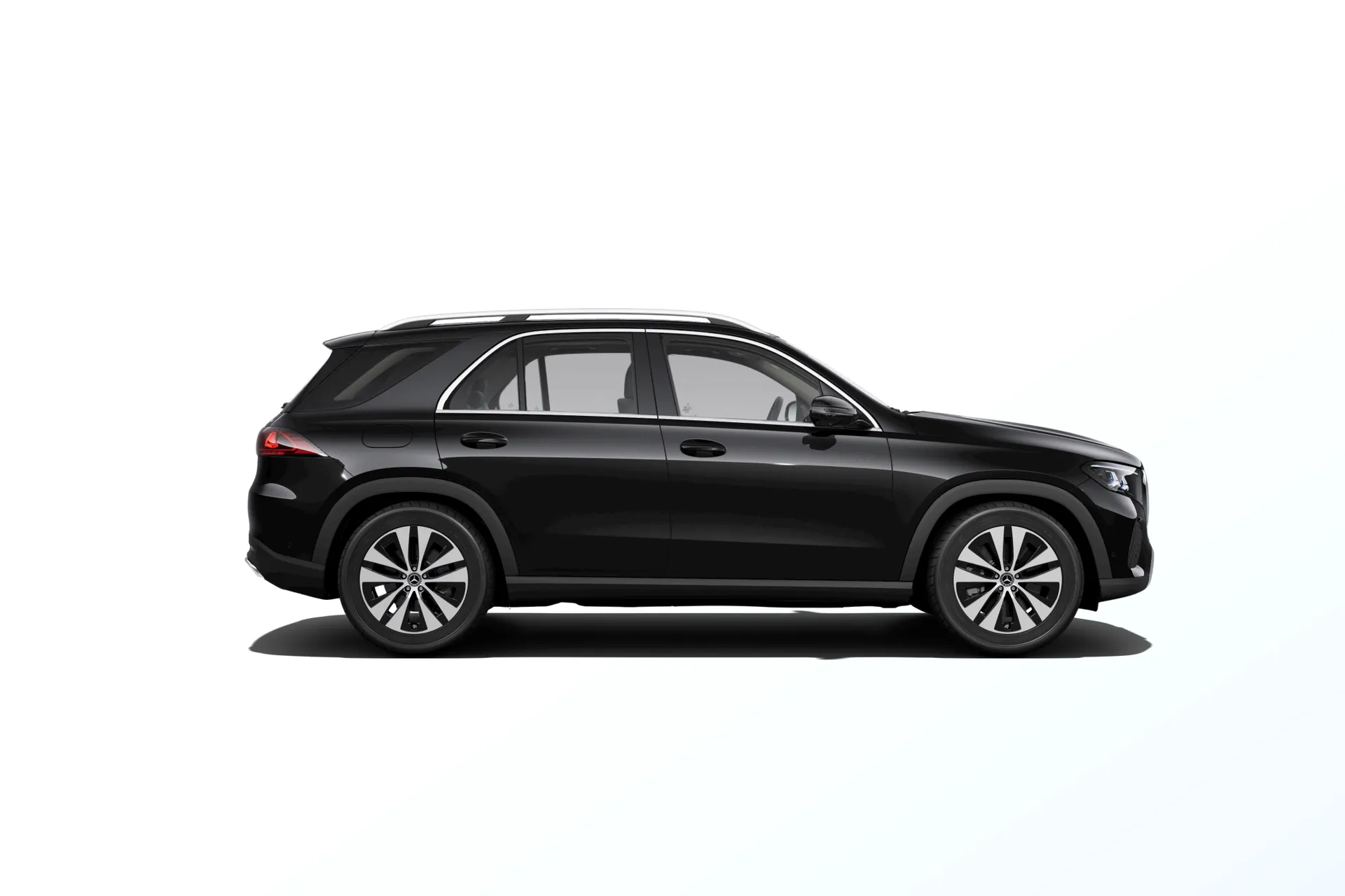 GLE (V167-fl2), Základní provedení, Metalická černá obsidian, side