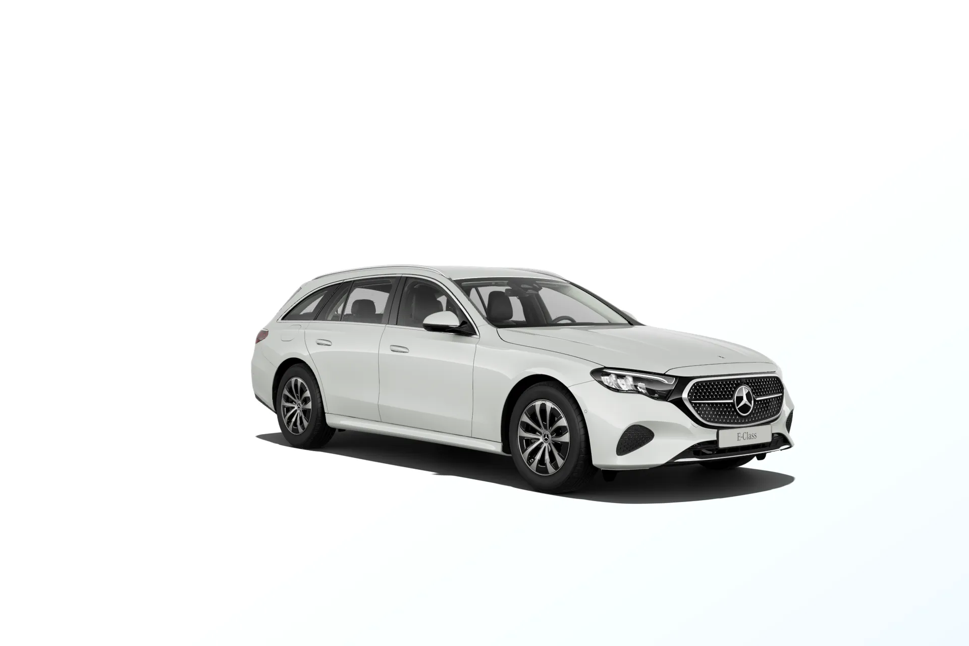 Třída E kombi (S214), Linie AVANTGARDE exteriér, Bílá opalite bright MANUFAKTUR, front