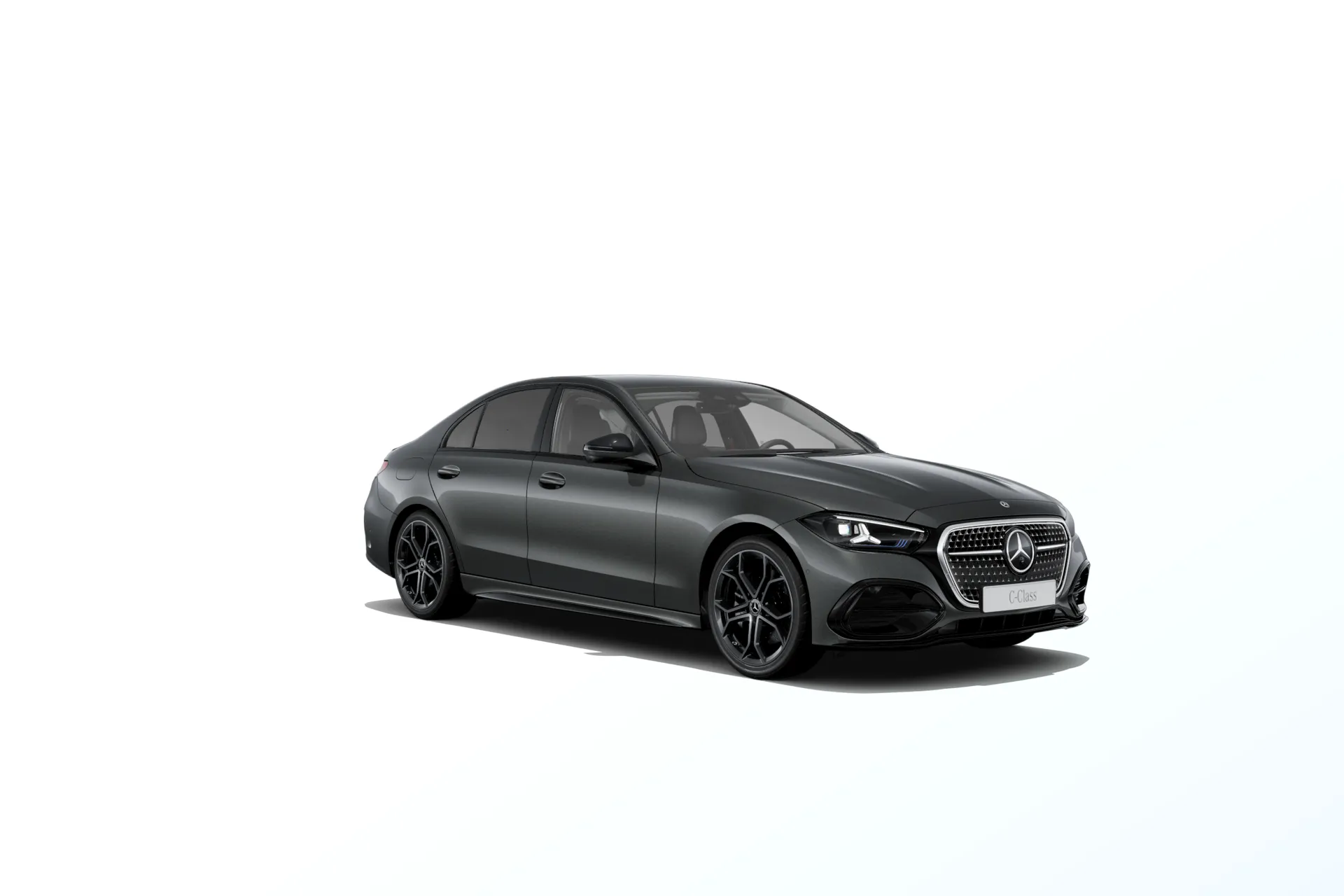Třída C sedan (W206-fl), Linie AMG Plus, Metalická šedá graphite, front