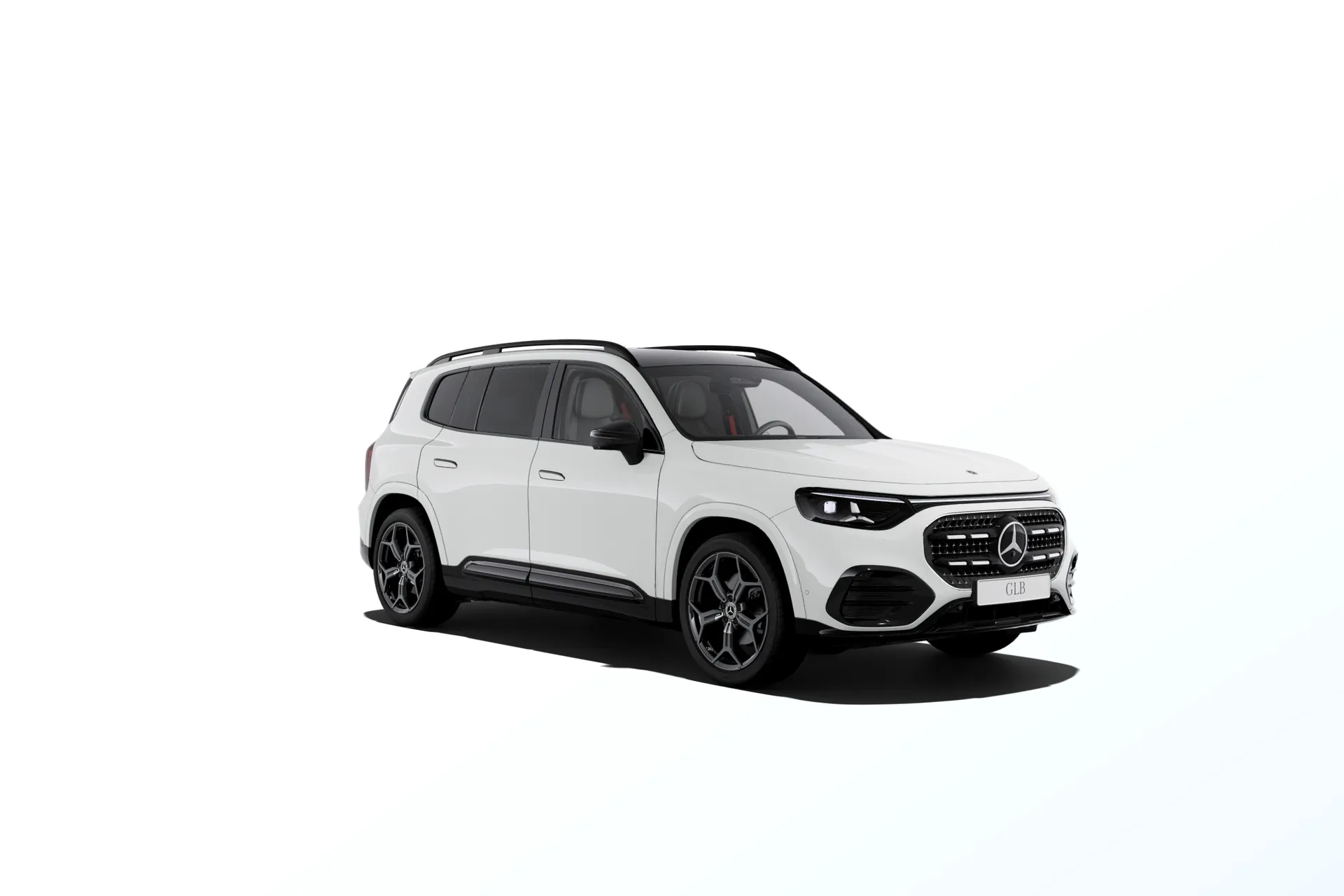 GLB (X248), Linie AMG Plus, Nemetalická bílá polar, front