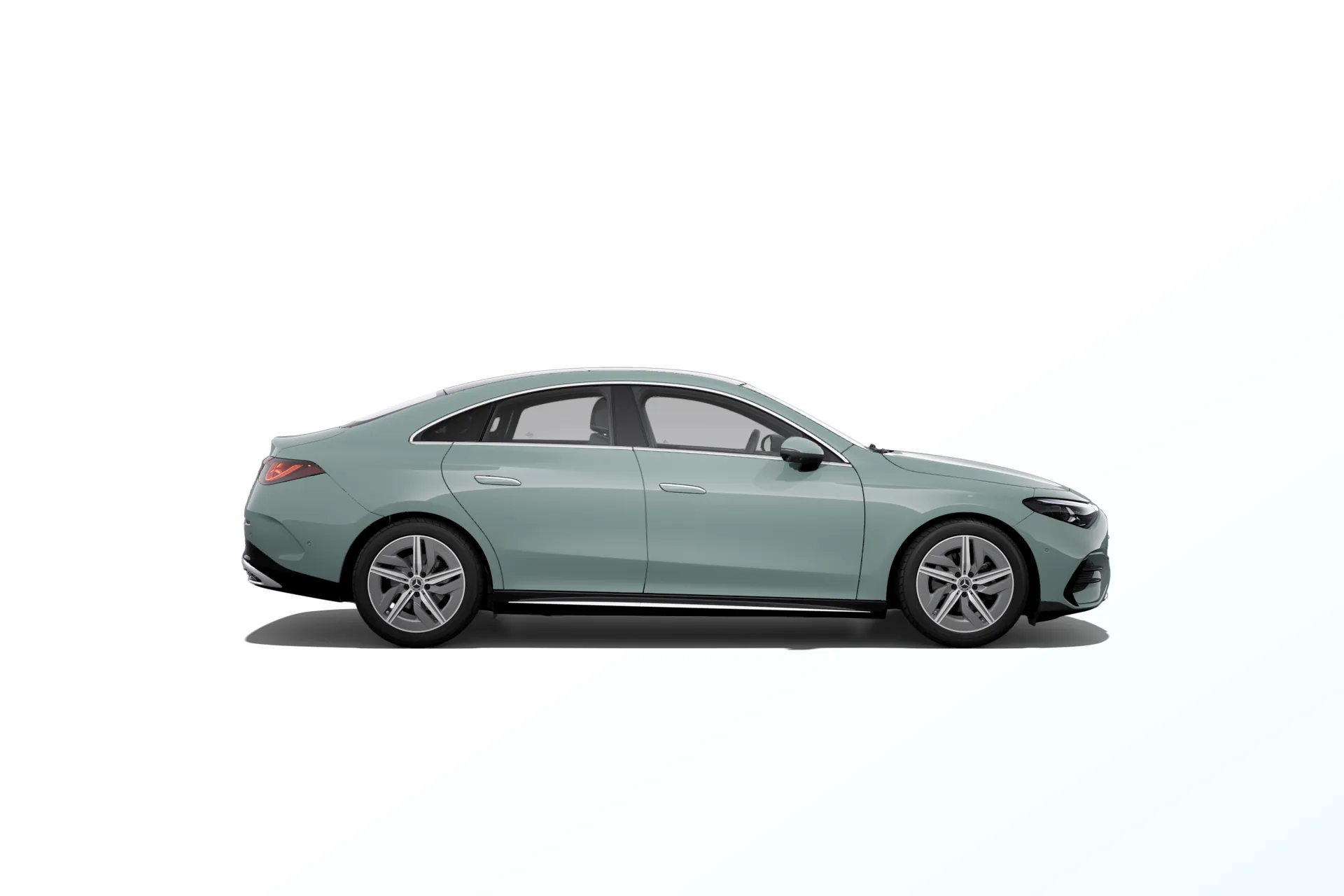 CLA (C178), Linie AMG, Nemetalická zelená aqua-mint, side