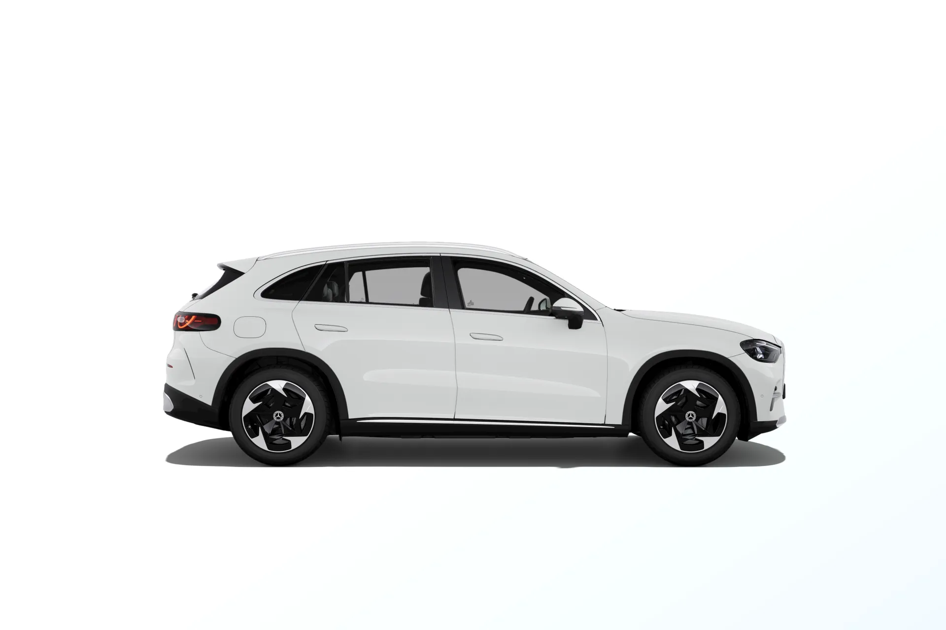 GLC (X540), Linie AVANTGARDE, Nemetalická bílá polar, side