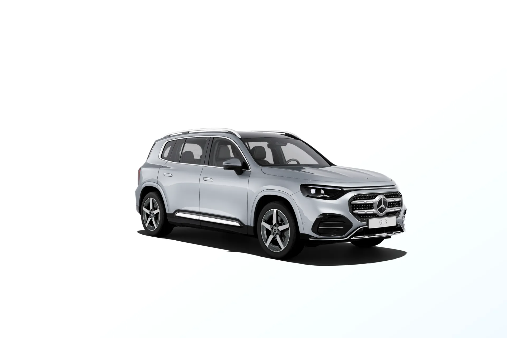 GLB (X248), Linie AMG, Metalická stříbrná high-tech, front