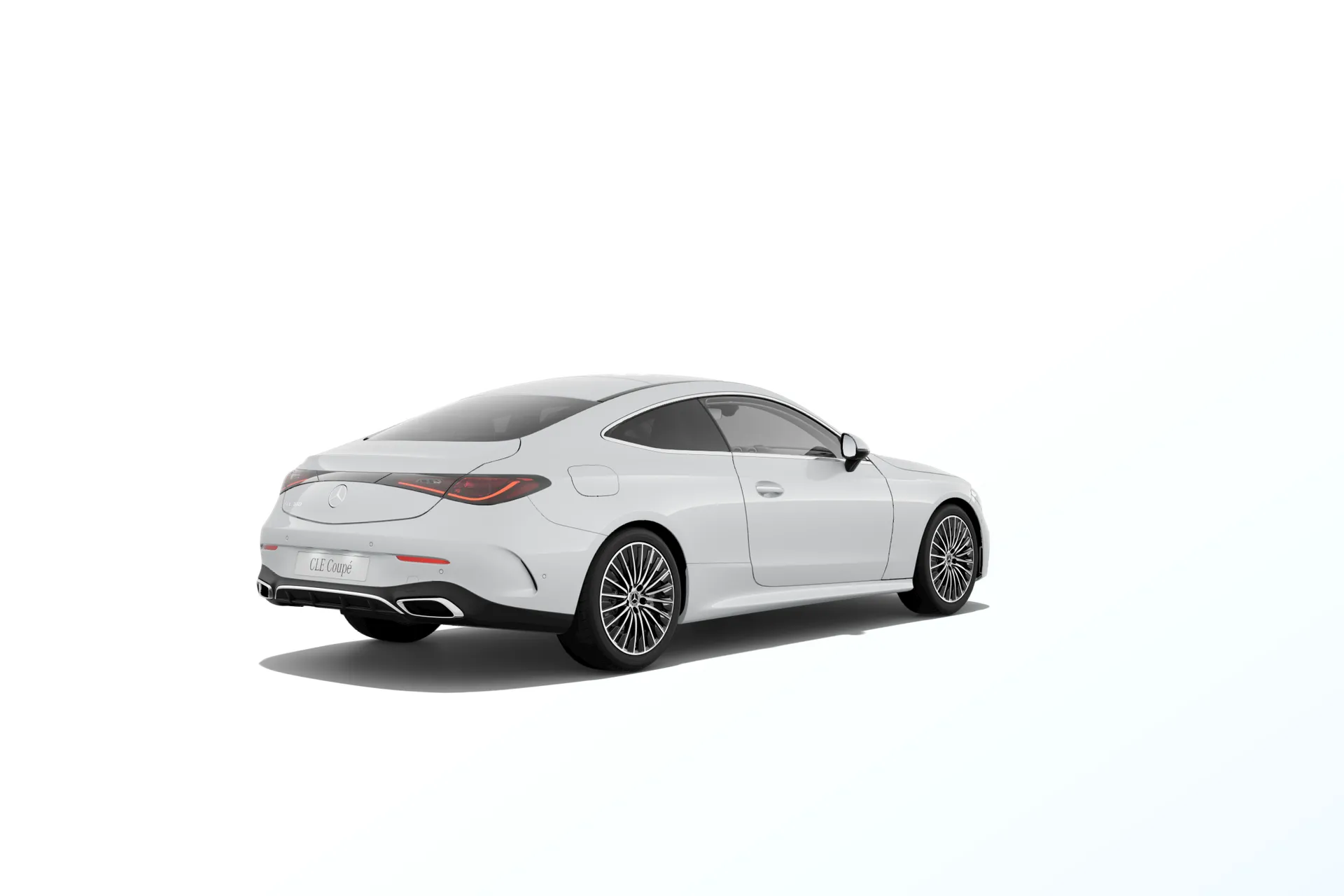 CLE kupé (C236), Linie AMG, Bílá opalite bright MANUFAKTUR, rear